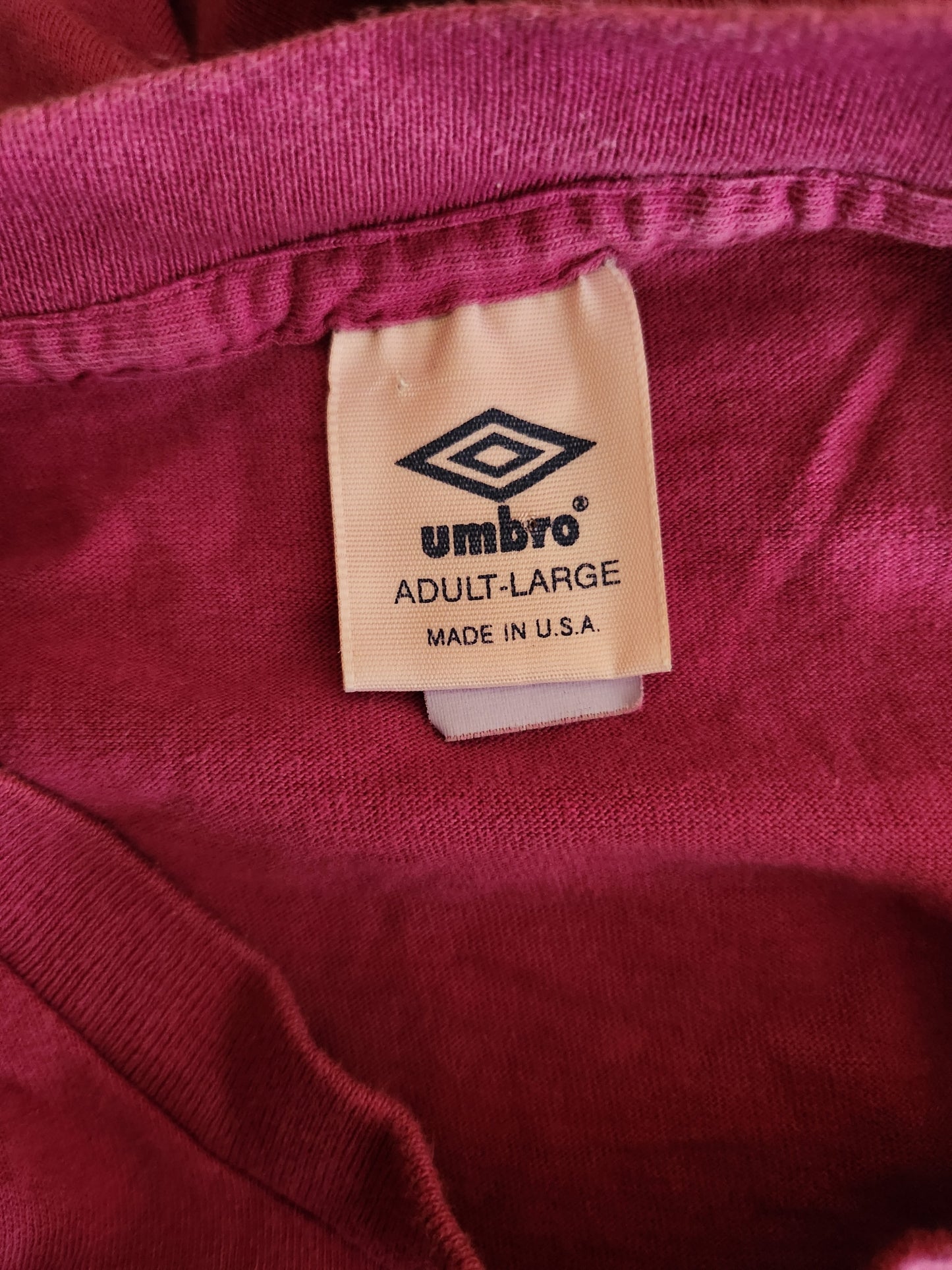 Vintage Purple Umbro T Shirt