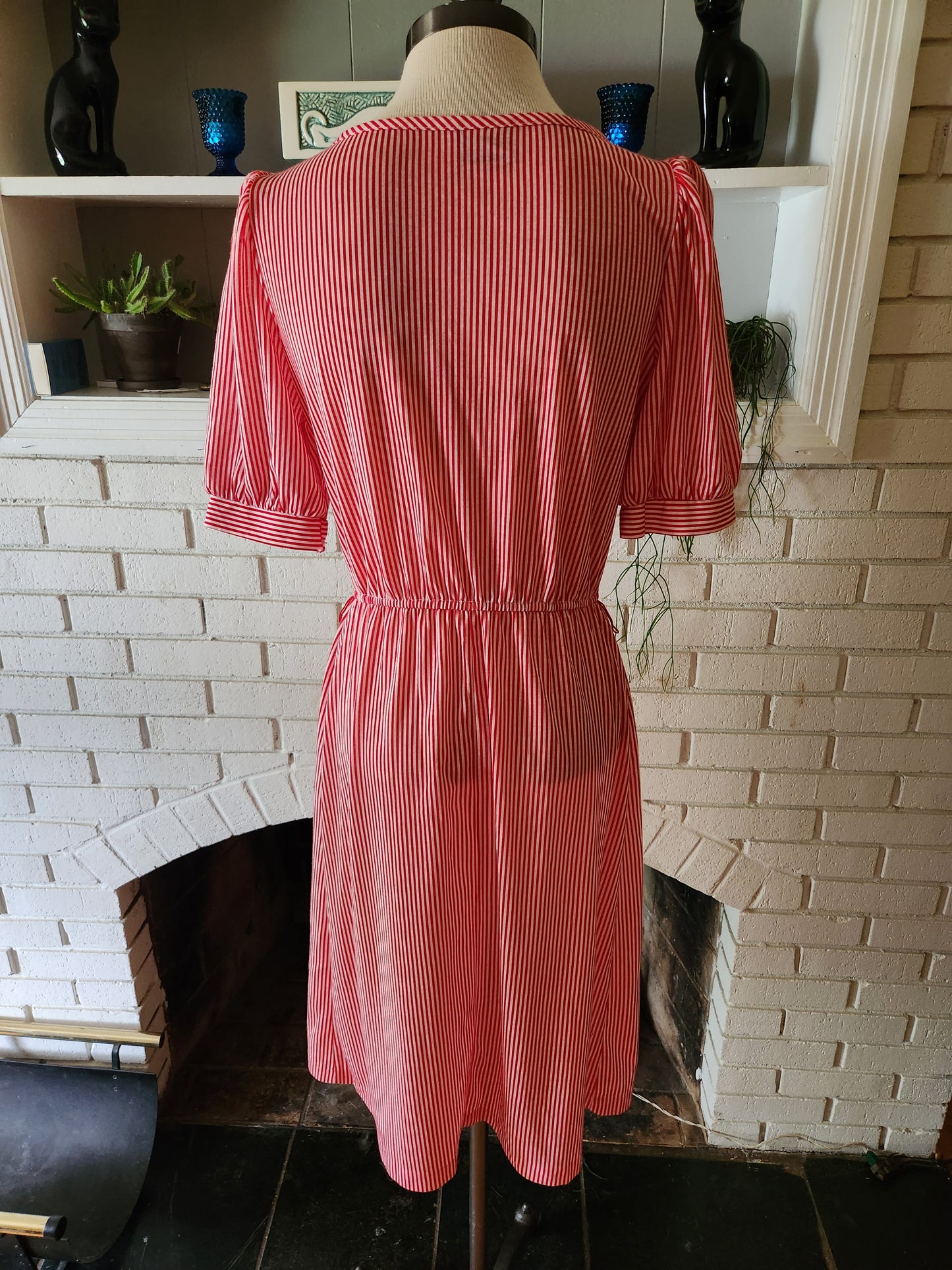 Vintage Short Sleeve Dress by Timely Trends