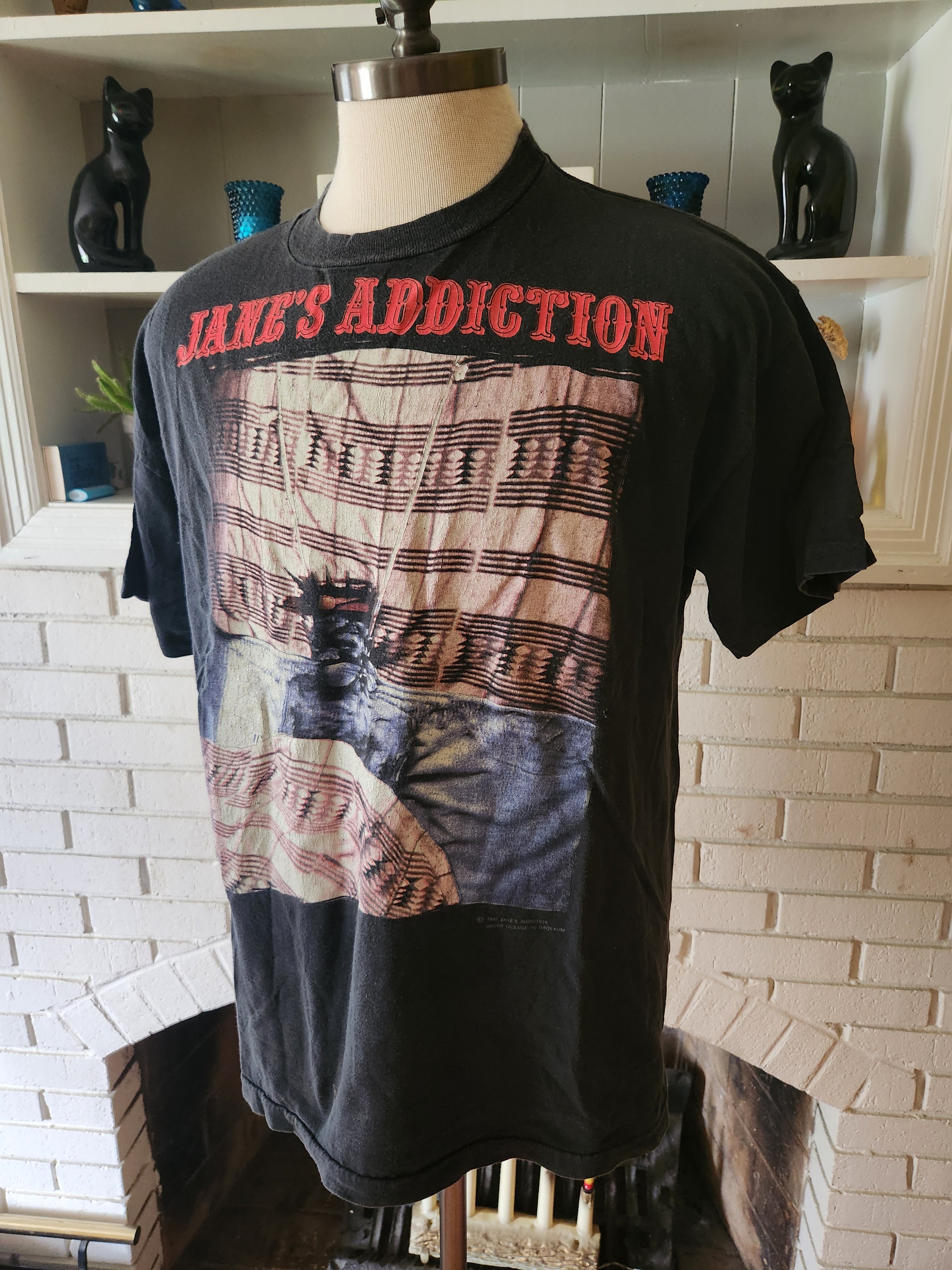 Jane's addiction / ©️1990 BROCKUM スウェットbandTee