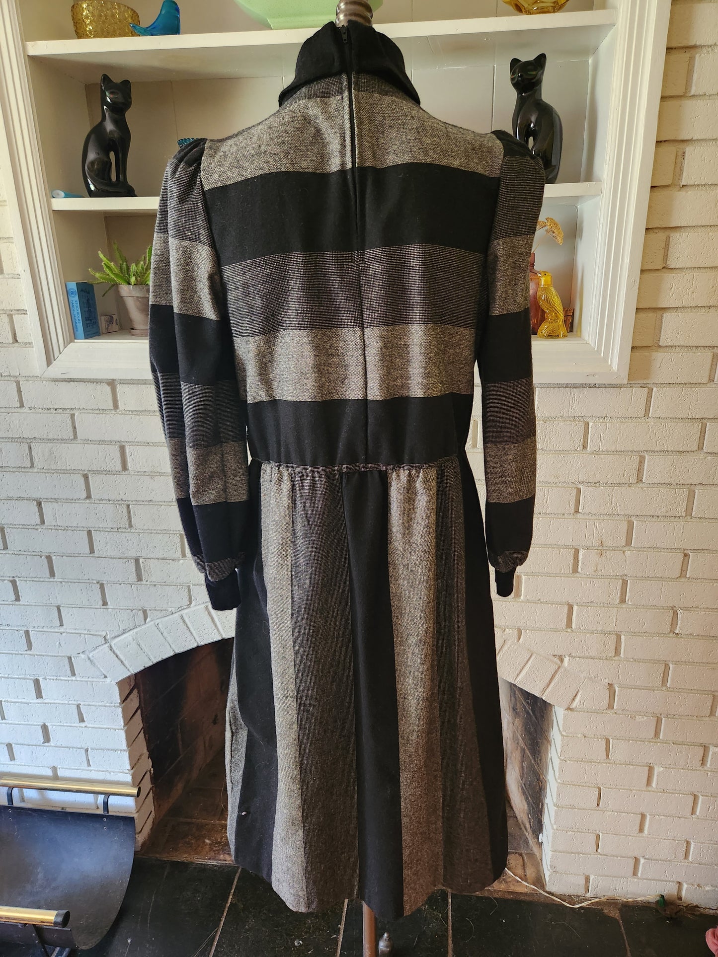 Vintage Long Sleeve Striped Dress by P.V. Rich