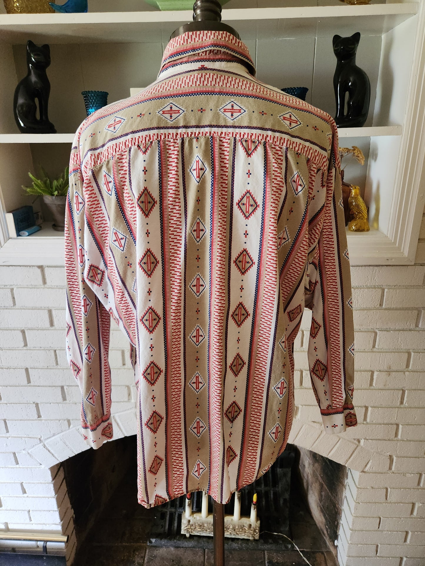 Vintage Long Sleeve Blouse by Maggie & Me
