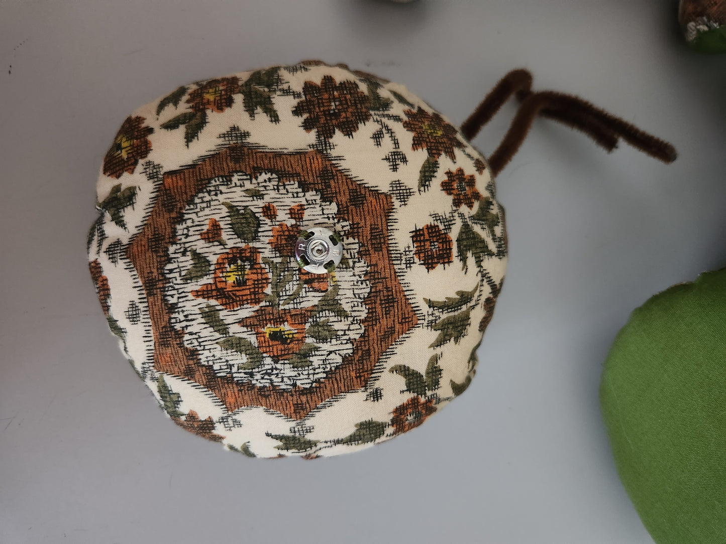 Vintage Hand Made Caterpillar Plush Toy