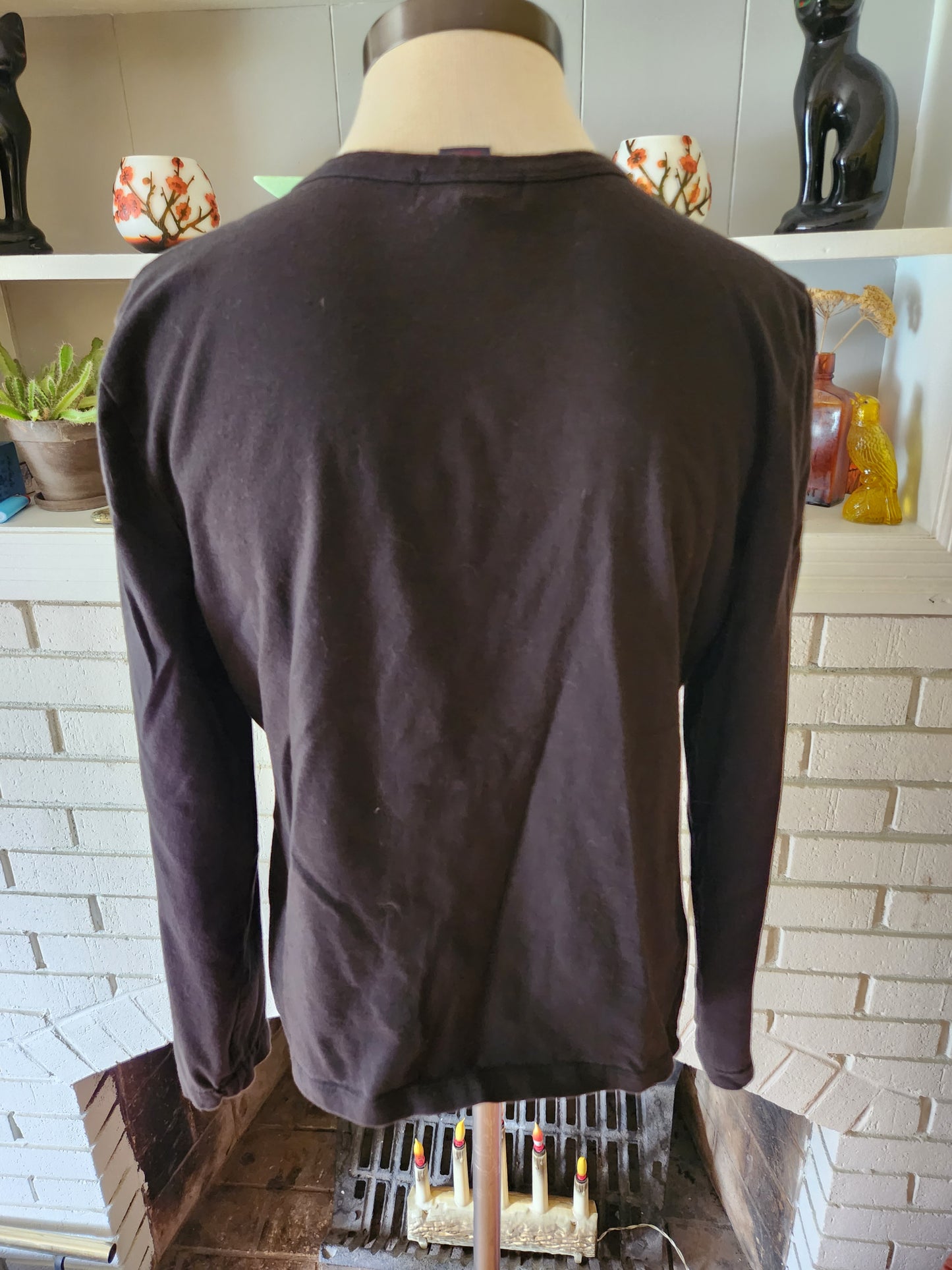 Vintage Black Ski T Shirt by Ralph Lauren