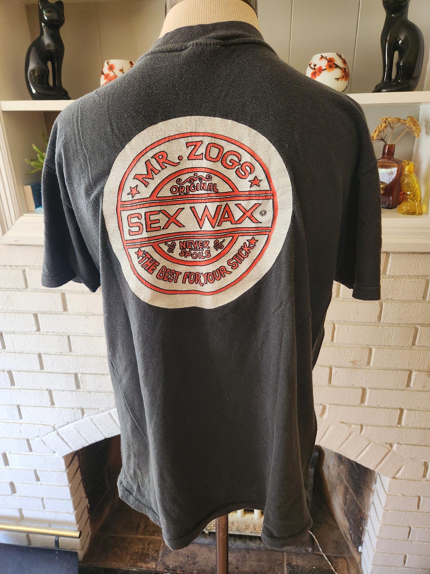 Vintage Mr. Zogs Sex Wax White Star T Shirt by Stedman