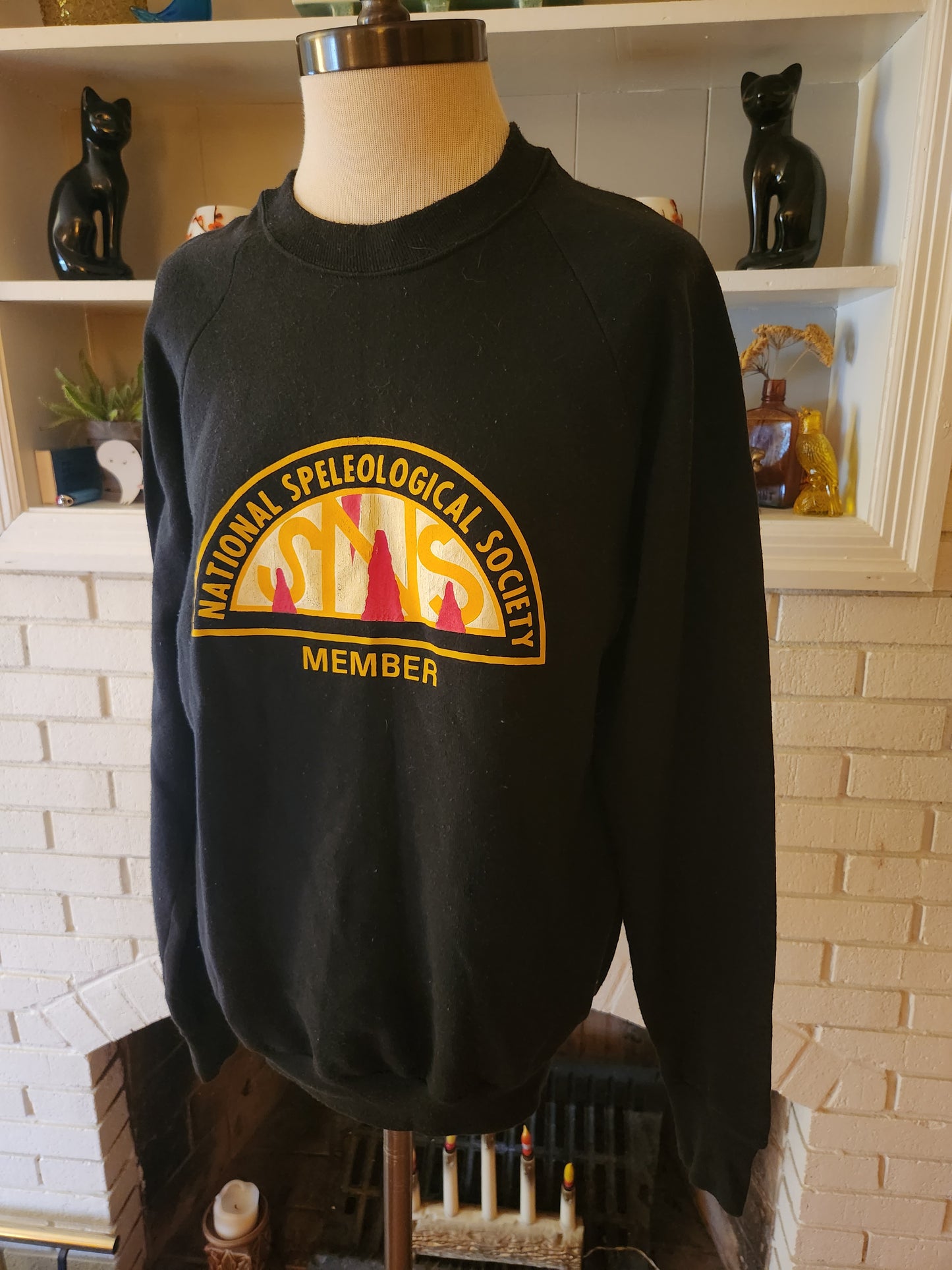 Vintage National Speleological Society Sweatshirt by Screen Stars