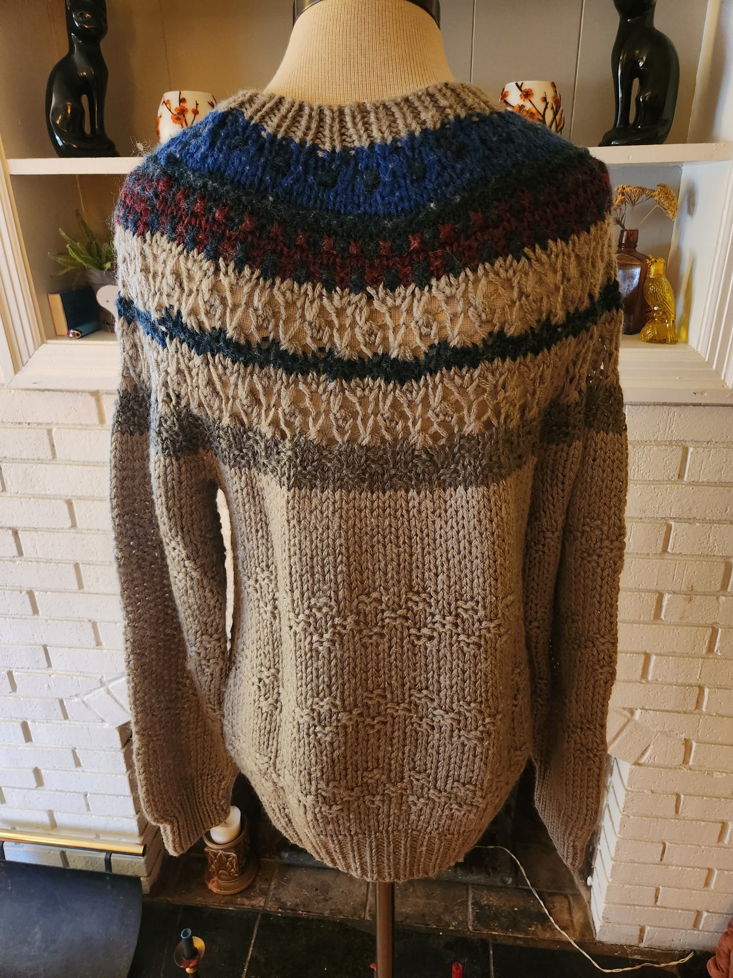 Vintage Knit Striped Sweater by Pappagallo