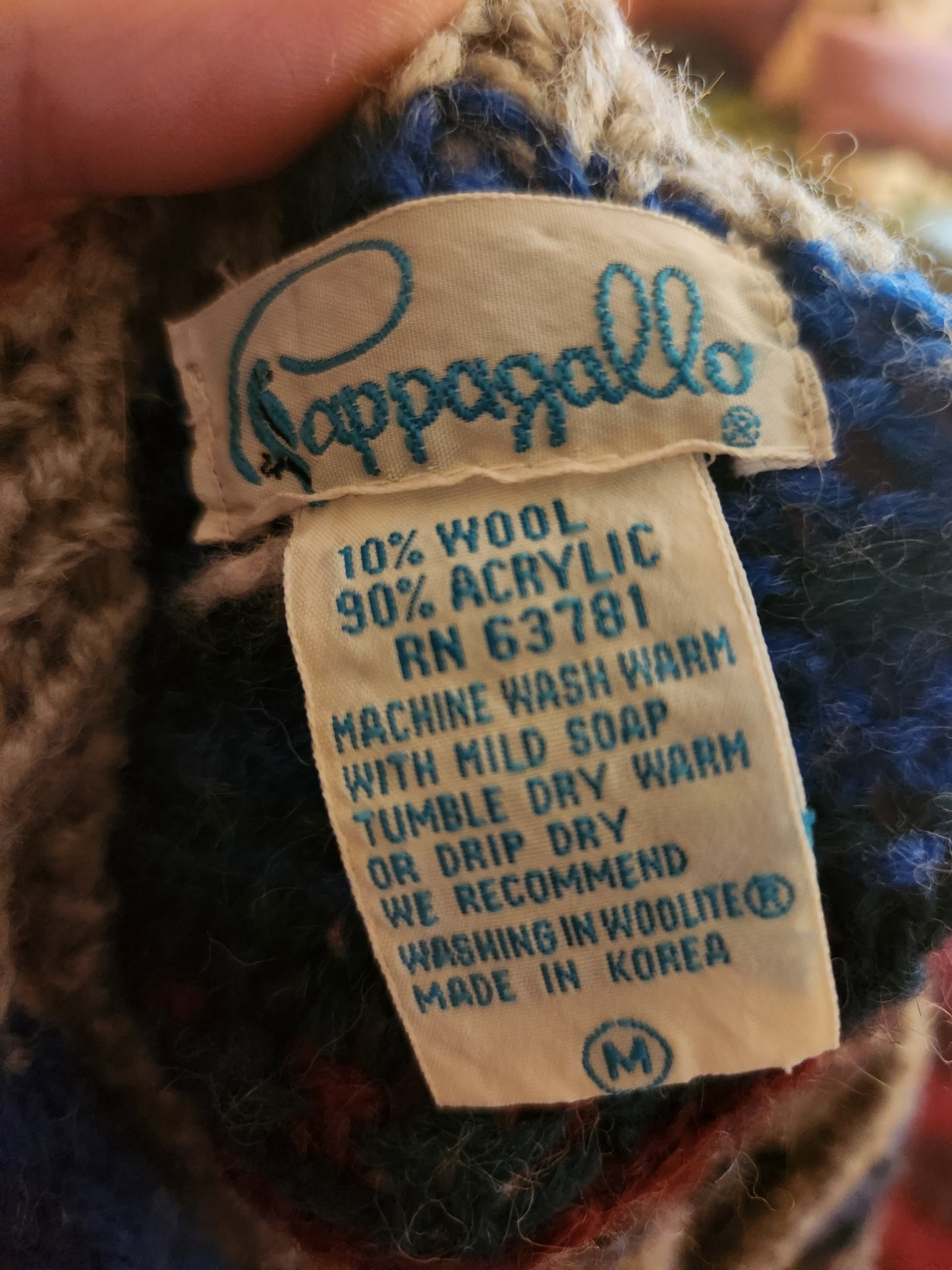 Vintage Knit Striped Sweater by Pappagallo