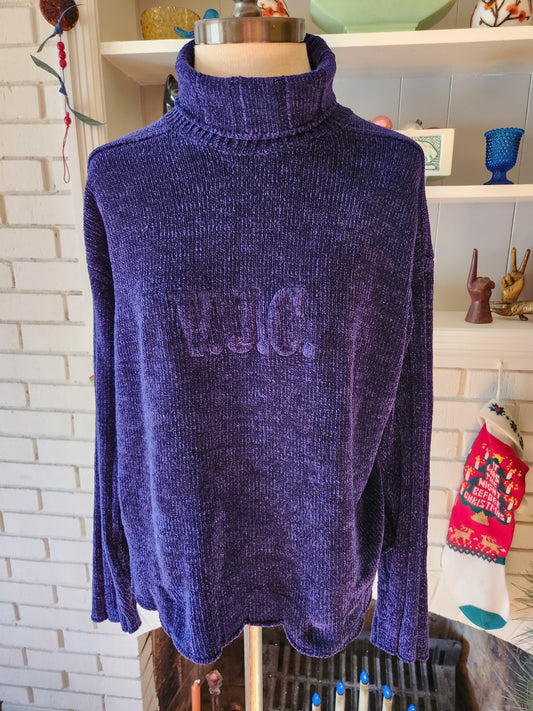 Vintage Blue Versace Jeans Couture Sweater