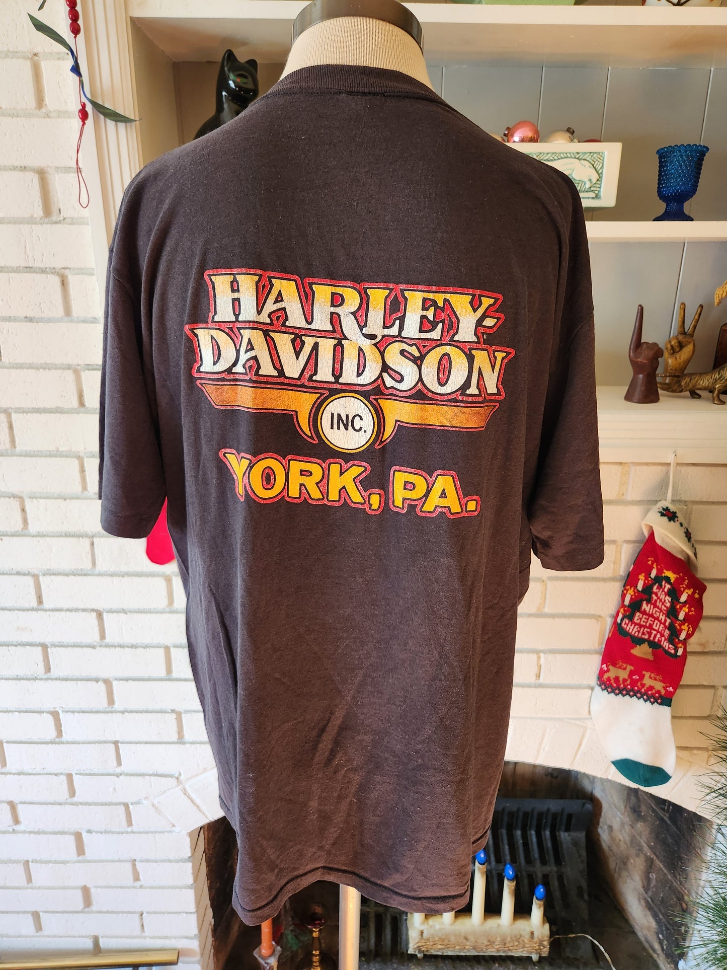 Vintage 1980s York, PA Harley Davidson T-Shirt