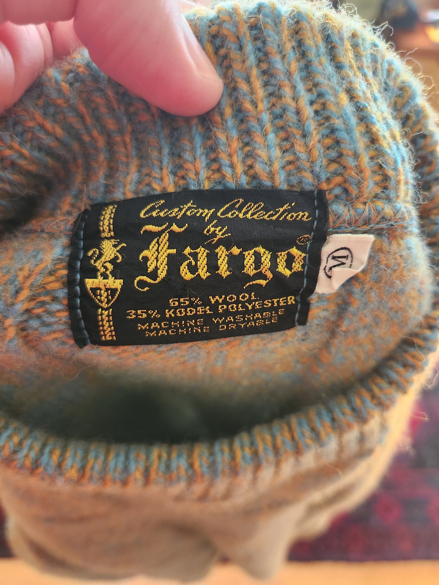 Vintage Wool Blend Sweater by Fargo