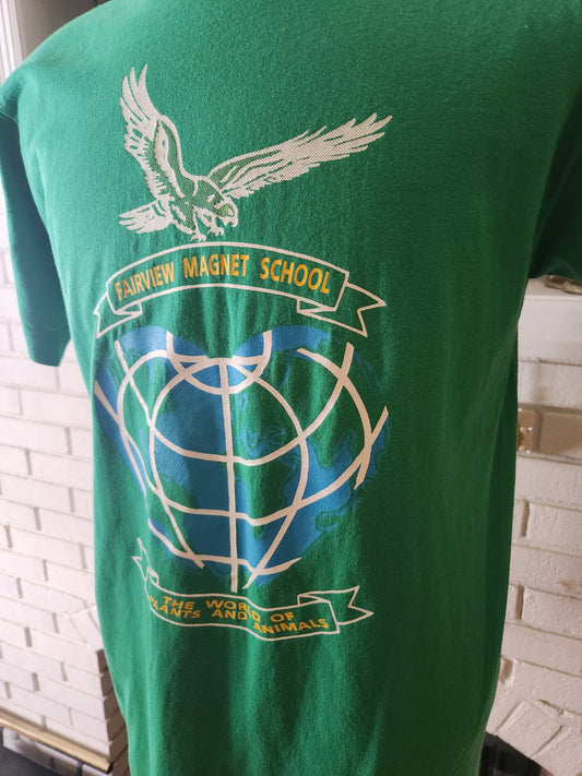 Vintage Fairview Magnet School T Shirt by Collegiate Pacific