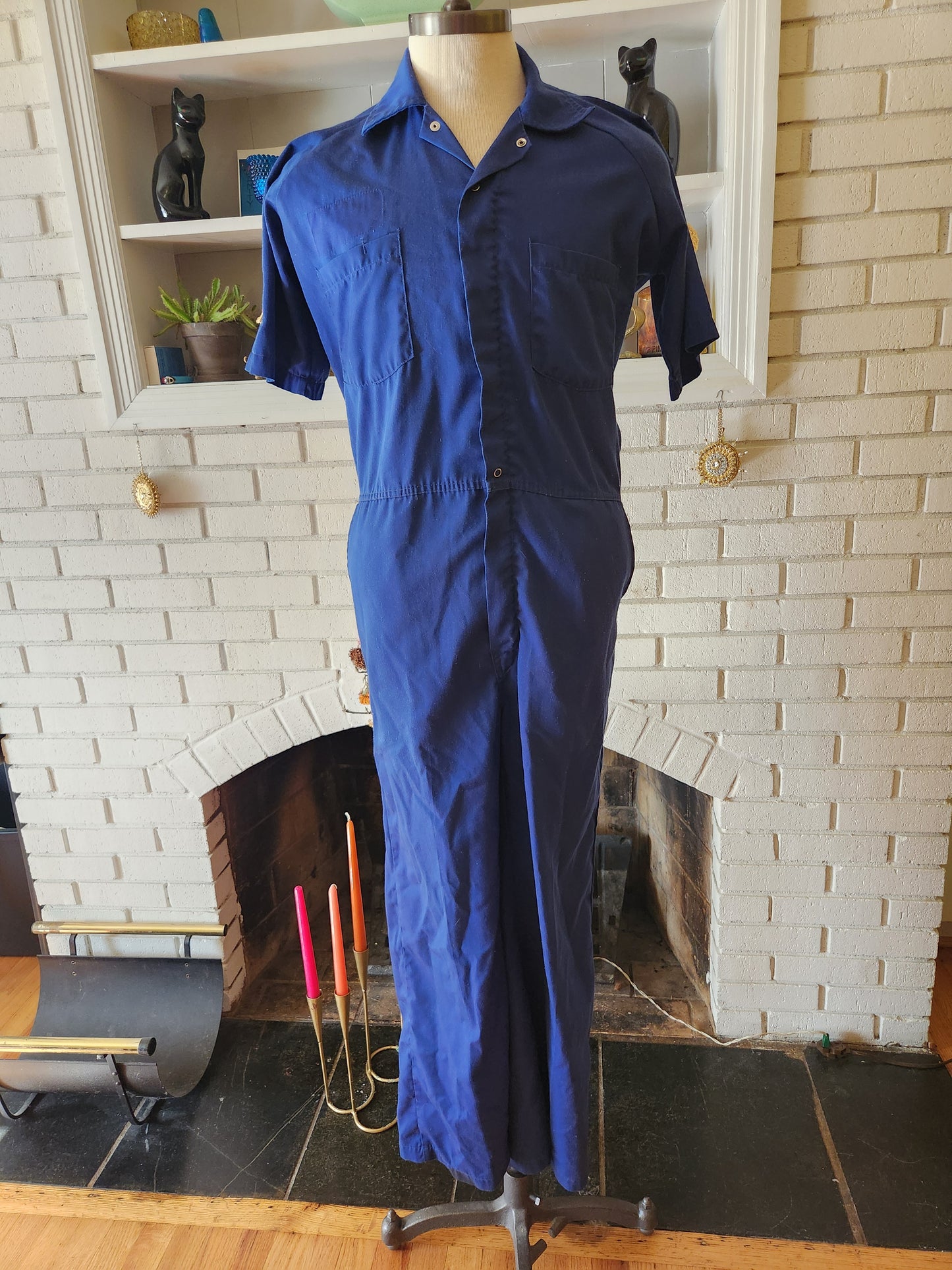 Vintage Blue Coveralls by Lion Uniform