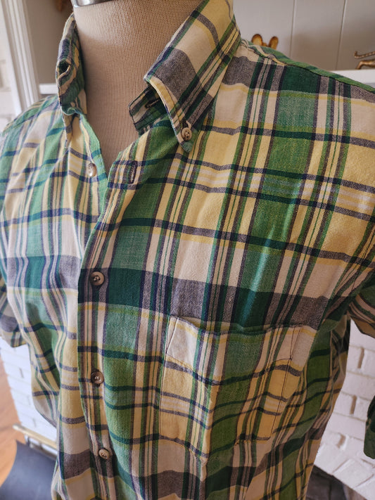 Vintage Short Sleeve Button Down Shirt by Sero Shirtmakers
