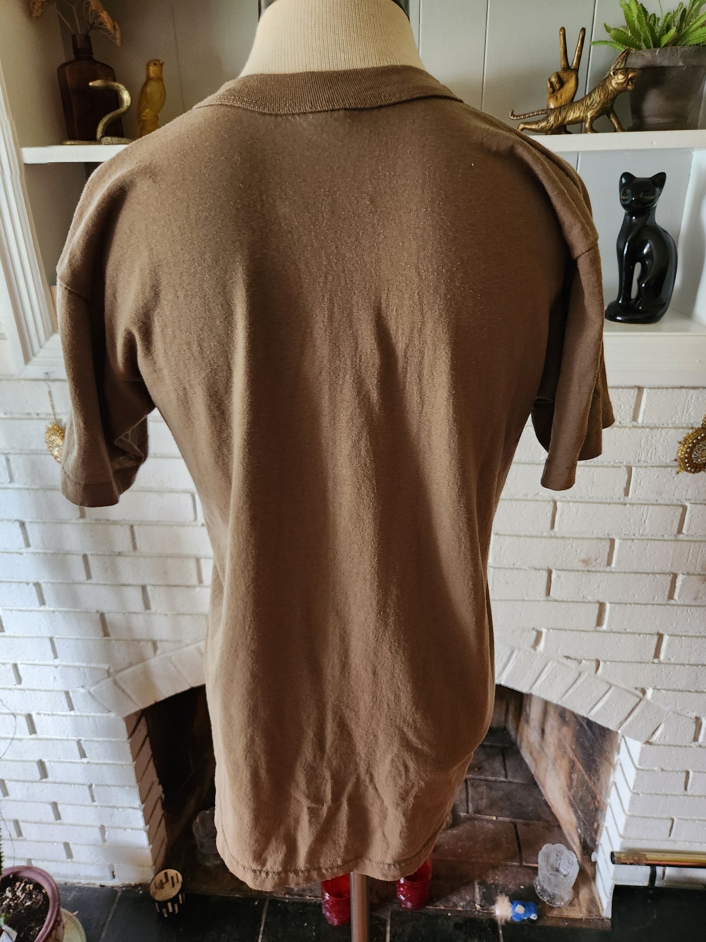 Vintage Hand Printed Field Day Tshirt by Tee Swing