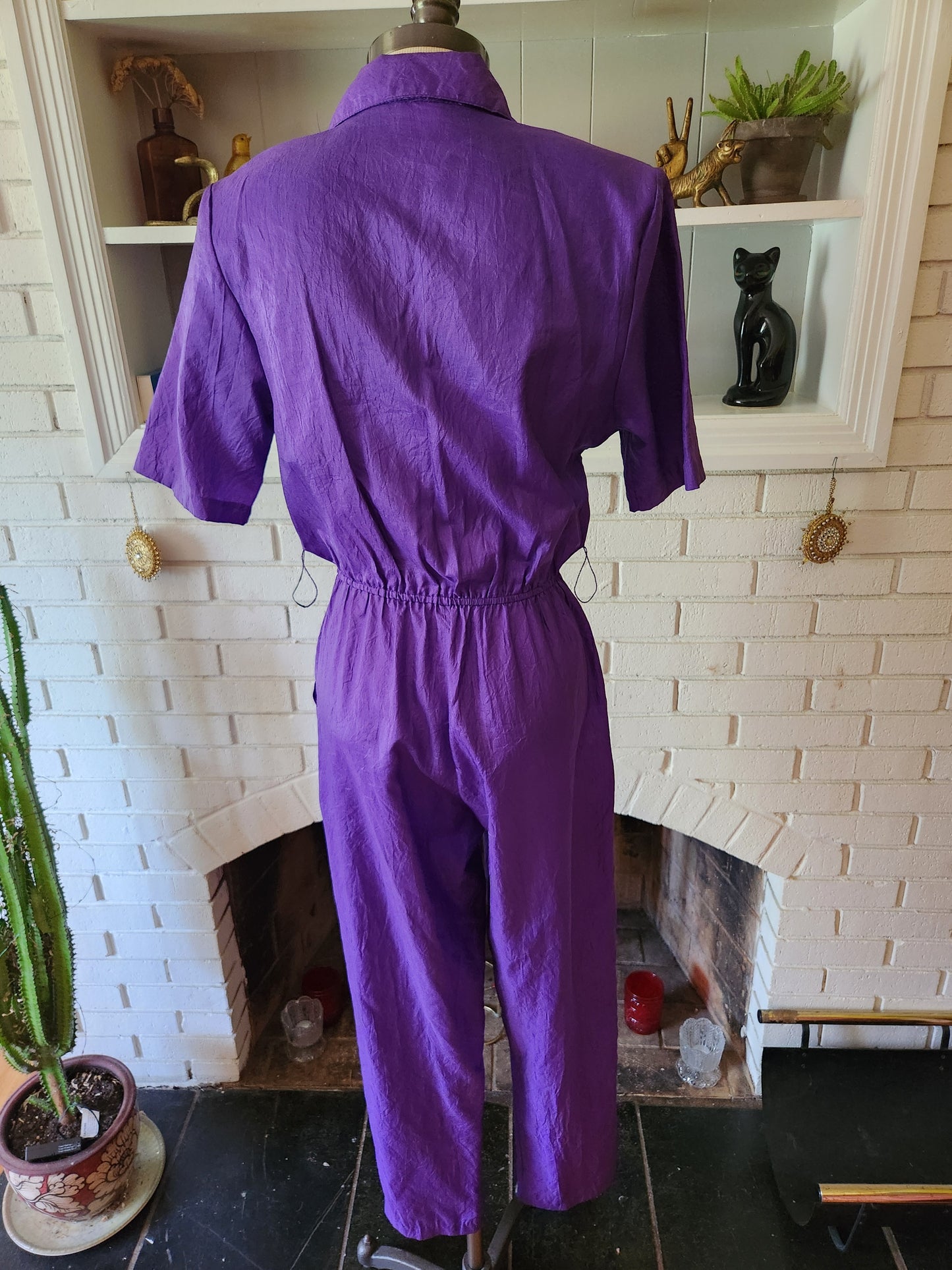 Vintage Short Sleeve Jumpsuit by Sandy Sandy