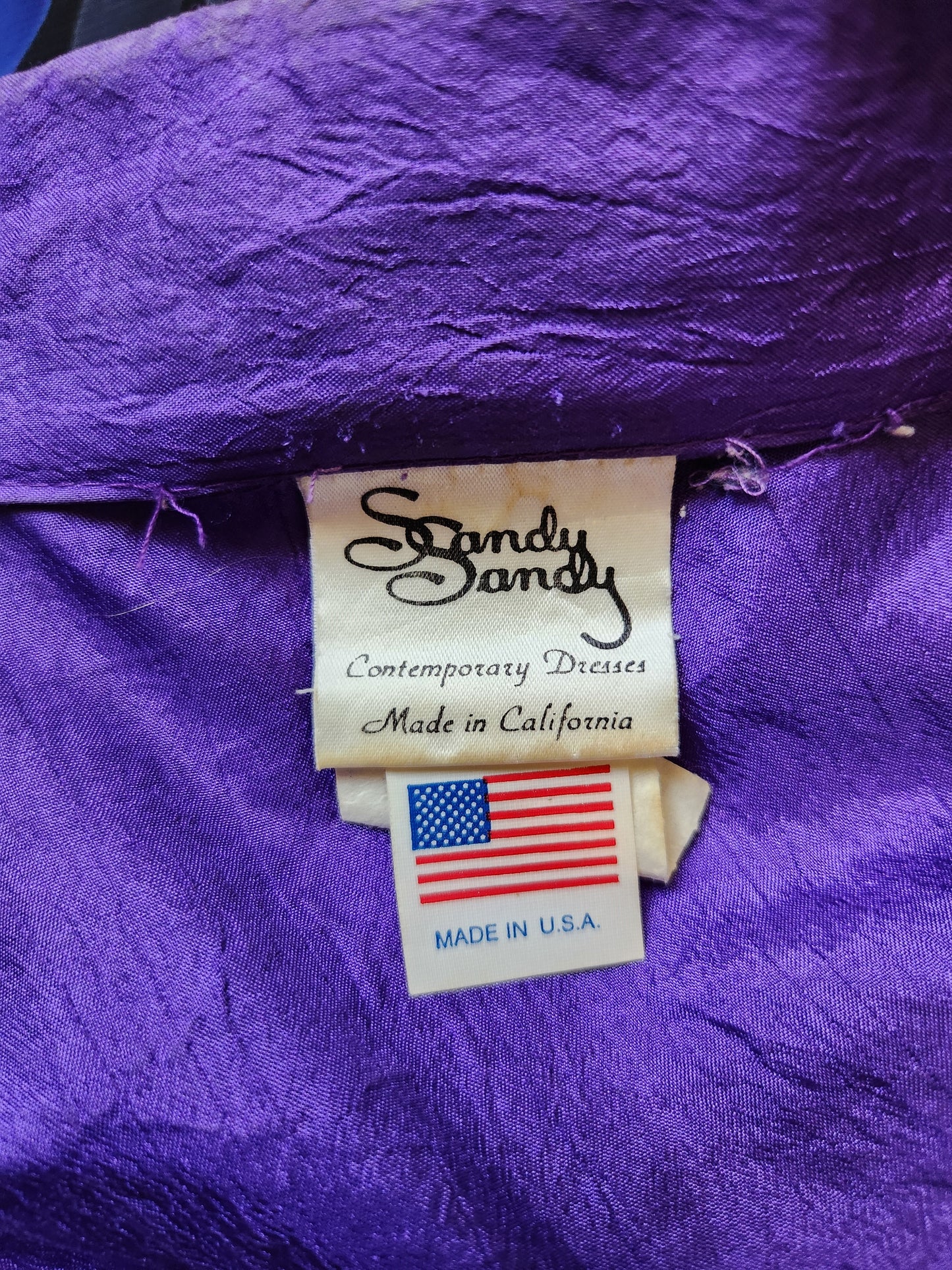 Vintage Short Sleeve Jumpsuit by Sandy Sandy