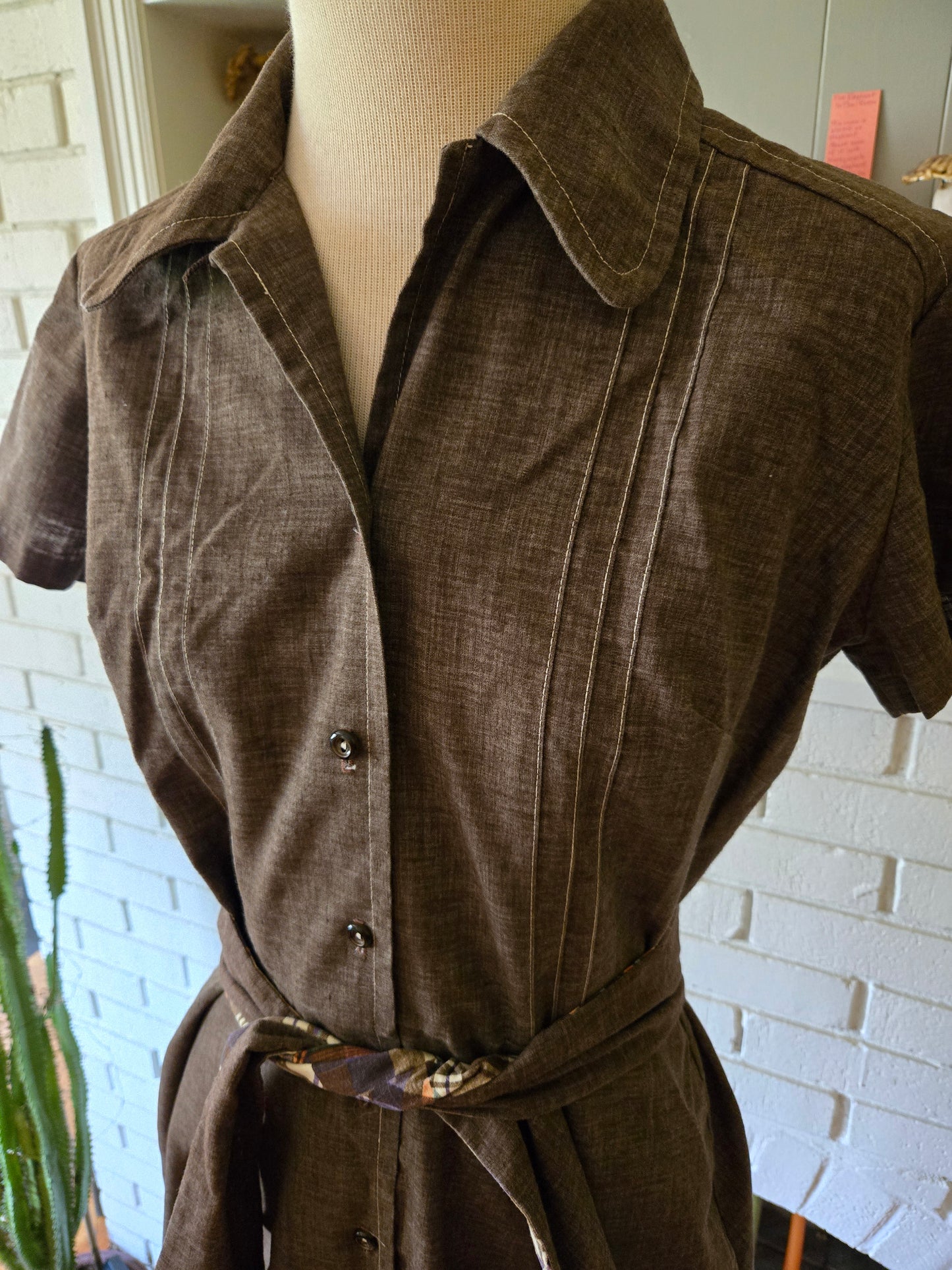 Vintage Short Sleeve Dress by Kenny Classics