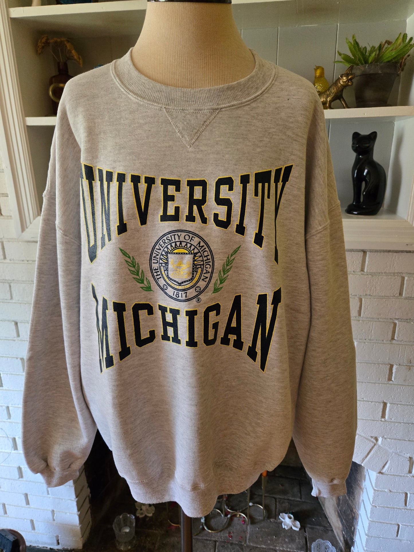 Vintage University of Michigan Sweatshirt by Russell Athletic