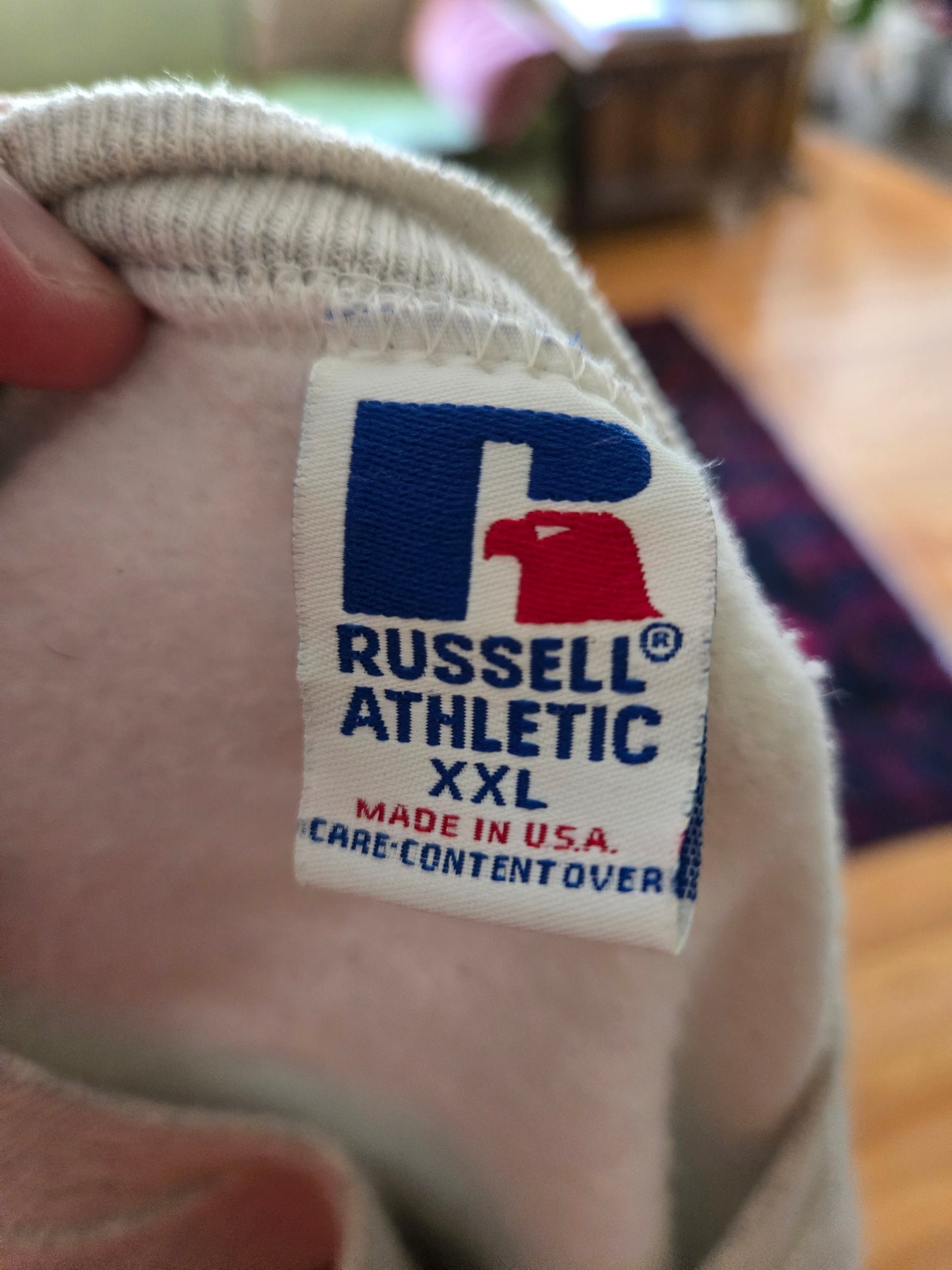Vintage University of Michigan Sweatshirt by Russell Athletic