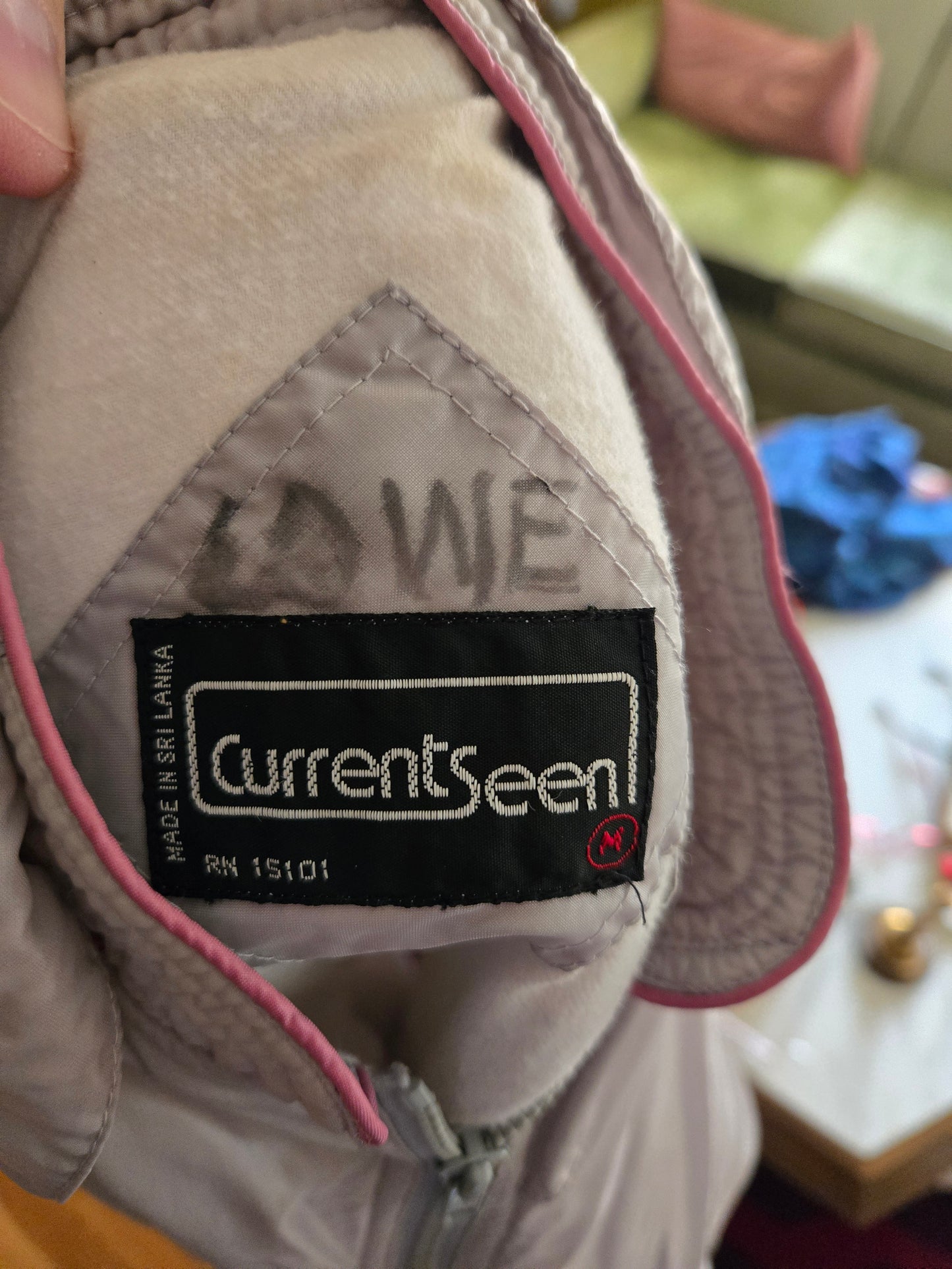 Vintage Sporty Silver Jacket by Current Seen