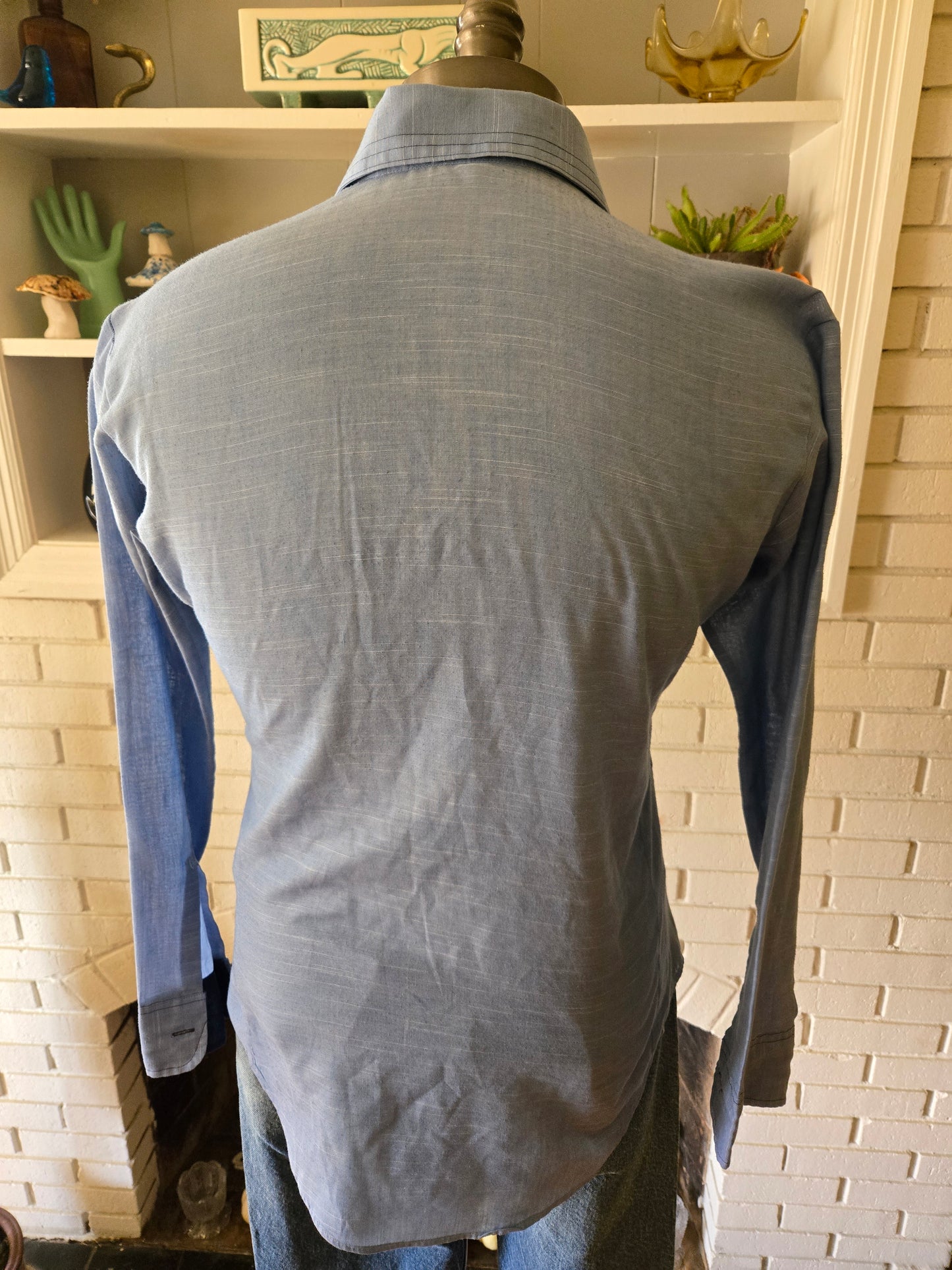 Vintage Long Sleeve Button Down Shirt by Van Heusen