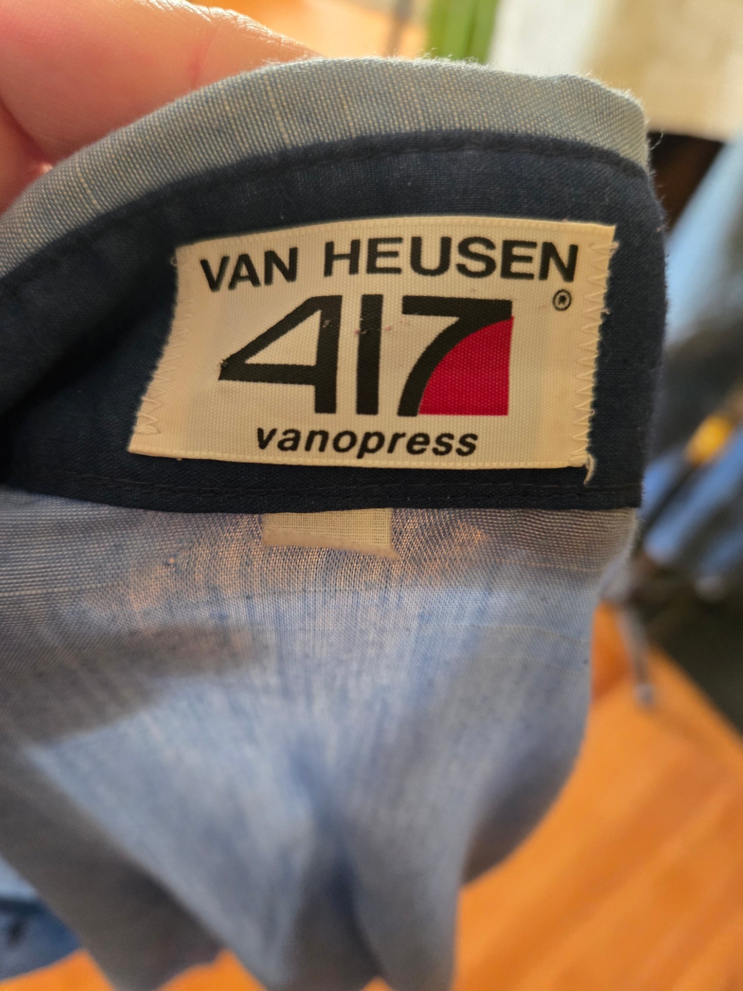 Vintage Long Sleeve Button Down Shirt by Van Heusen