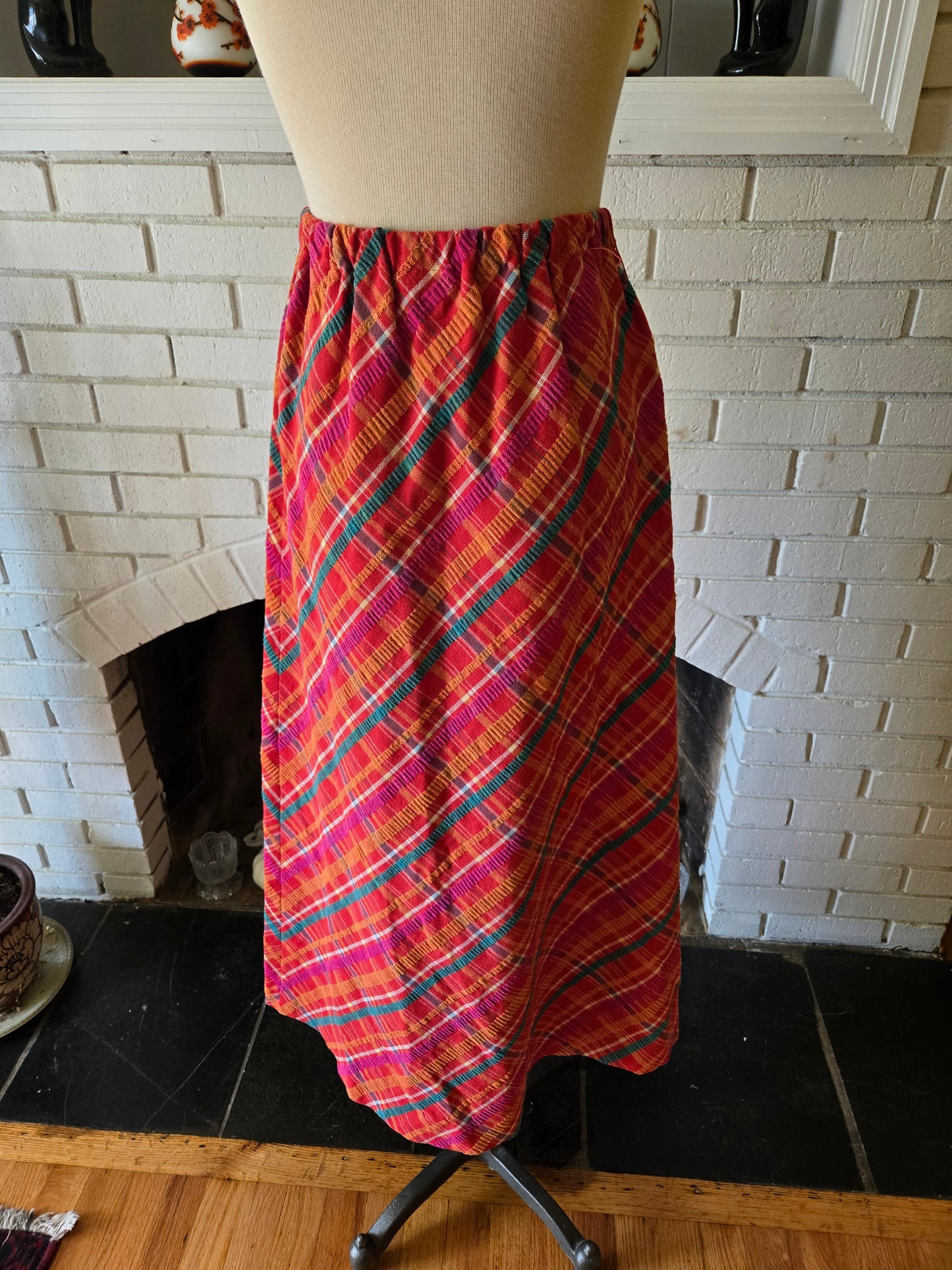 Vintage Plaid Skirt by New Issues