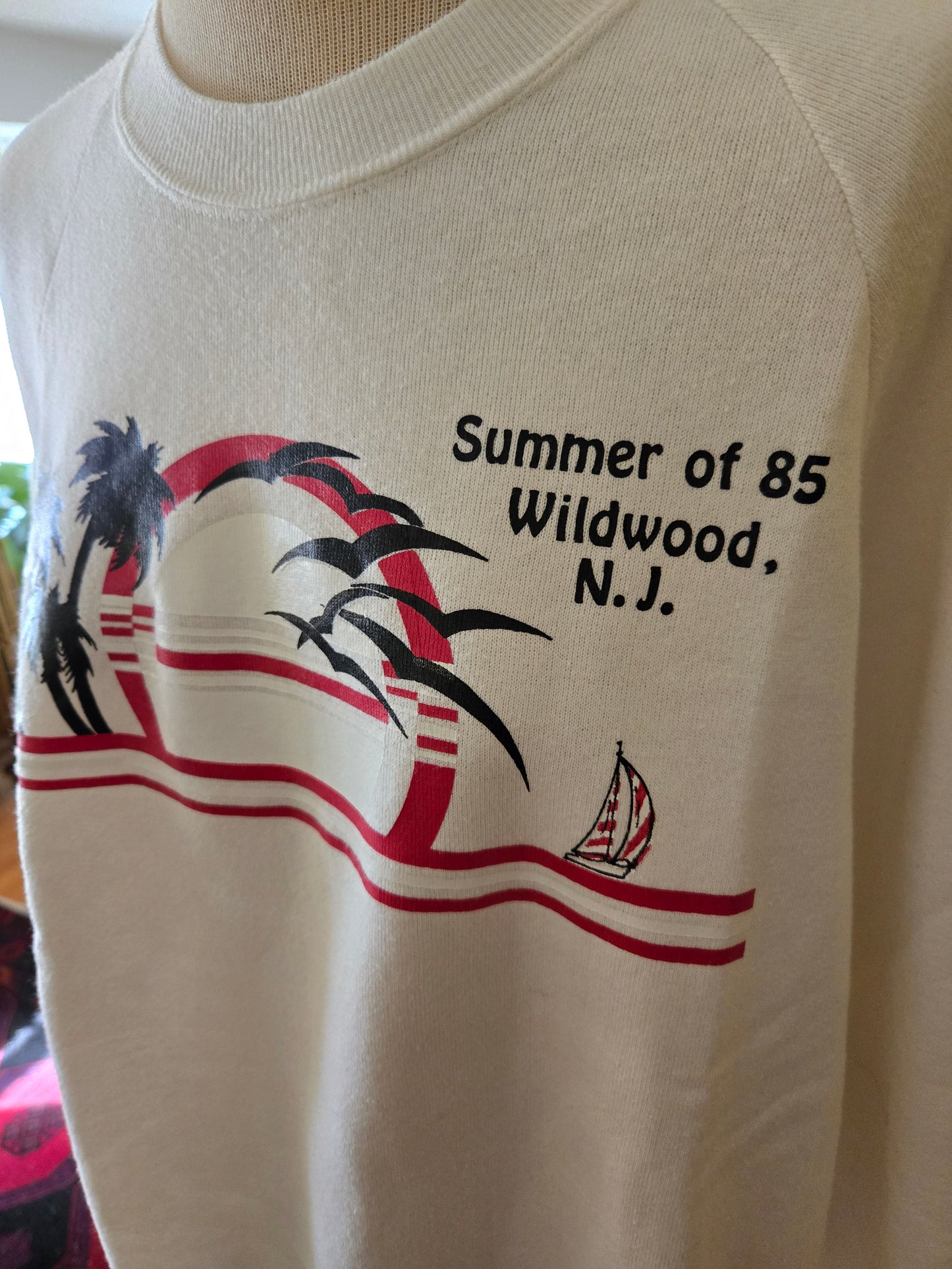 Vintage Wildwood NJ Sweatshirt by Jerzees