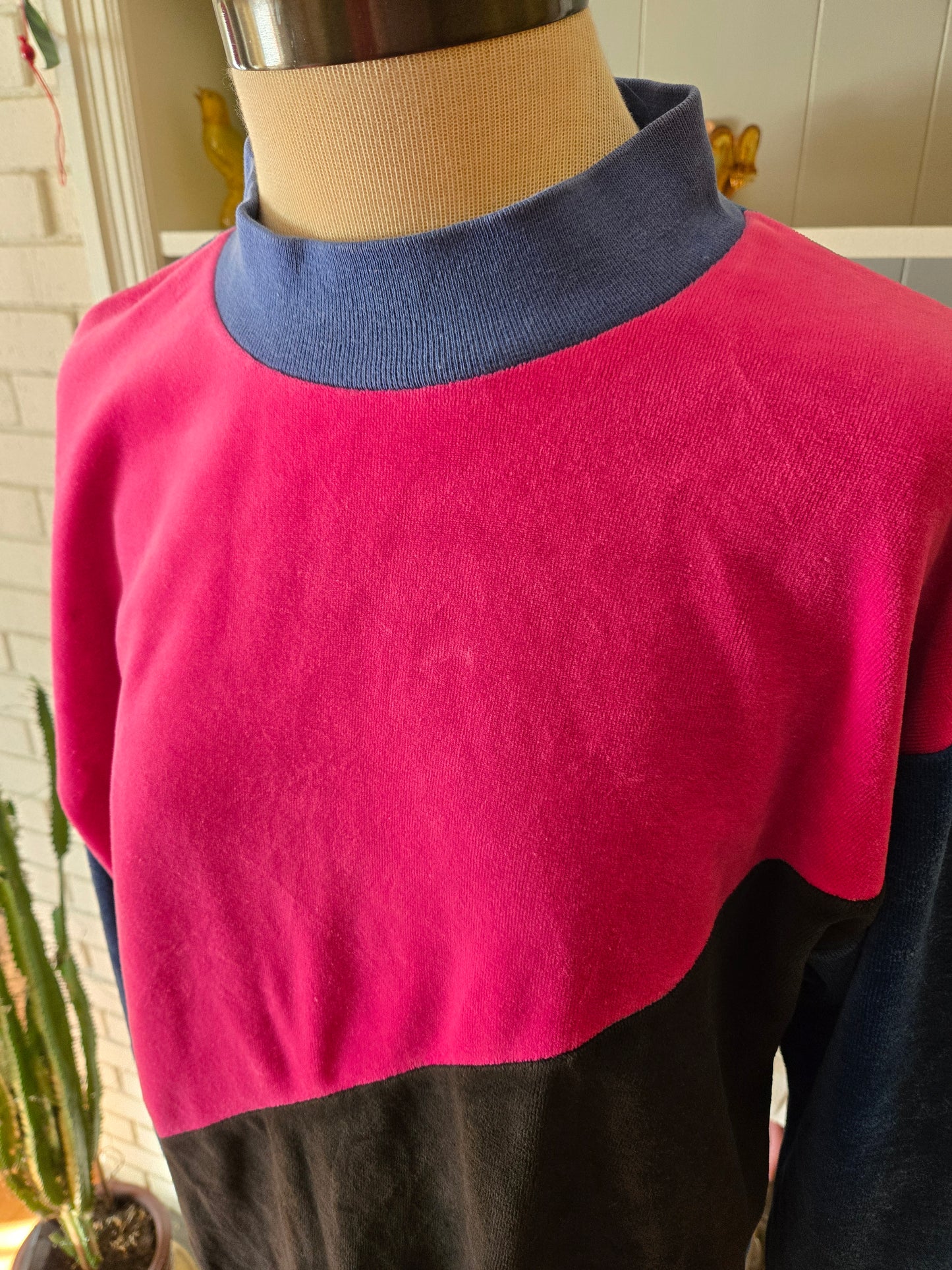 Vintage Velour Sweatshirt by Aileen