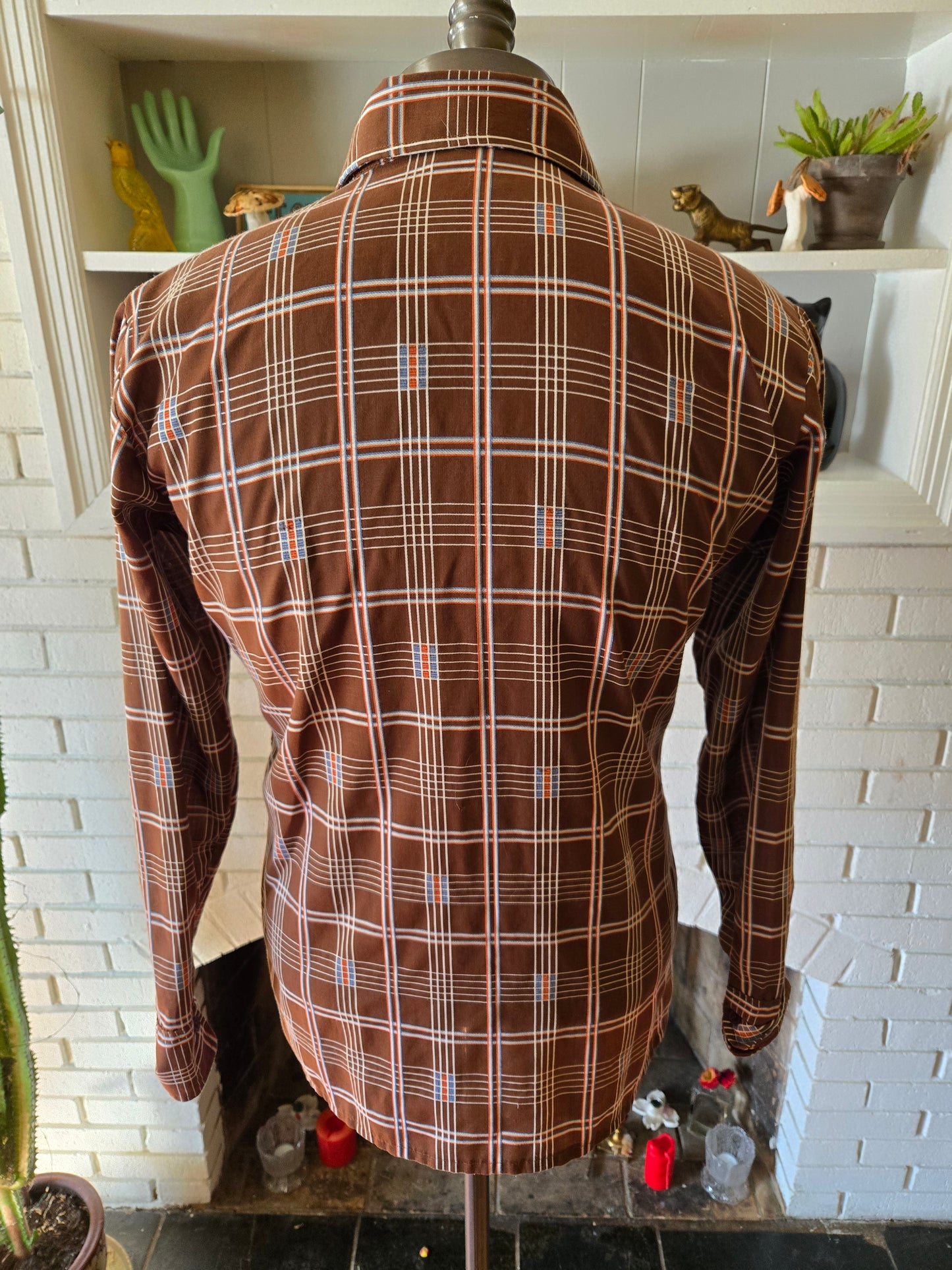 Vintage Long Sleeve Button Down Shirt by Baracuta