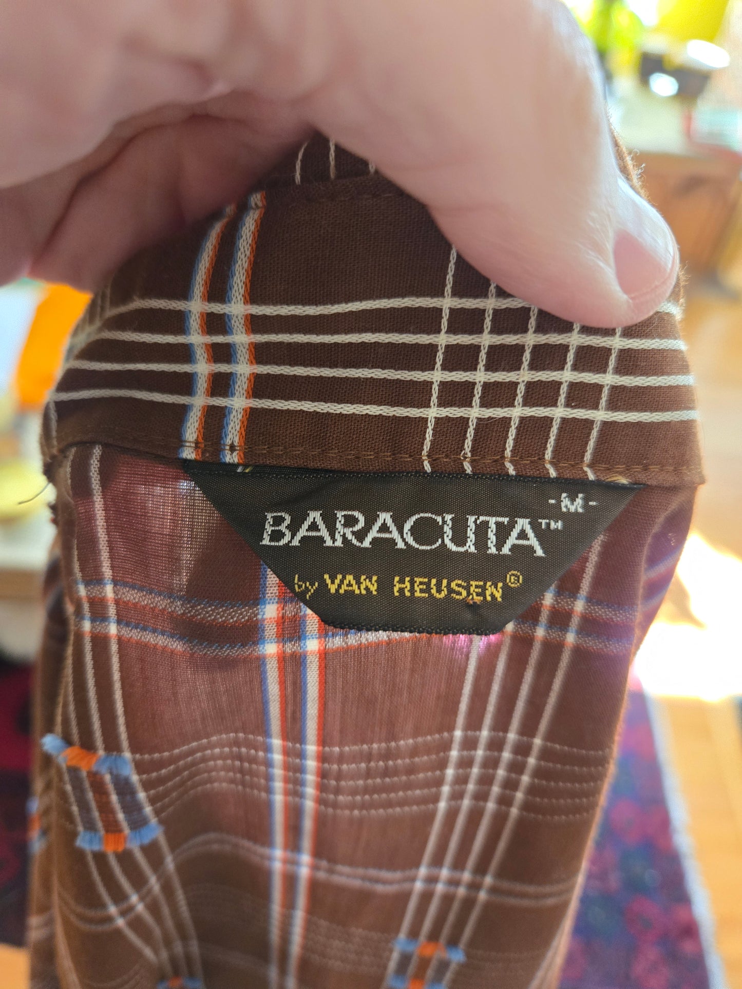 Vintage Long Sleeve Button Down Shirt by Baracuta