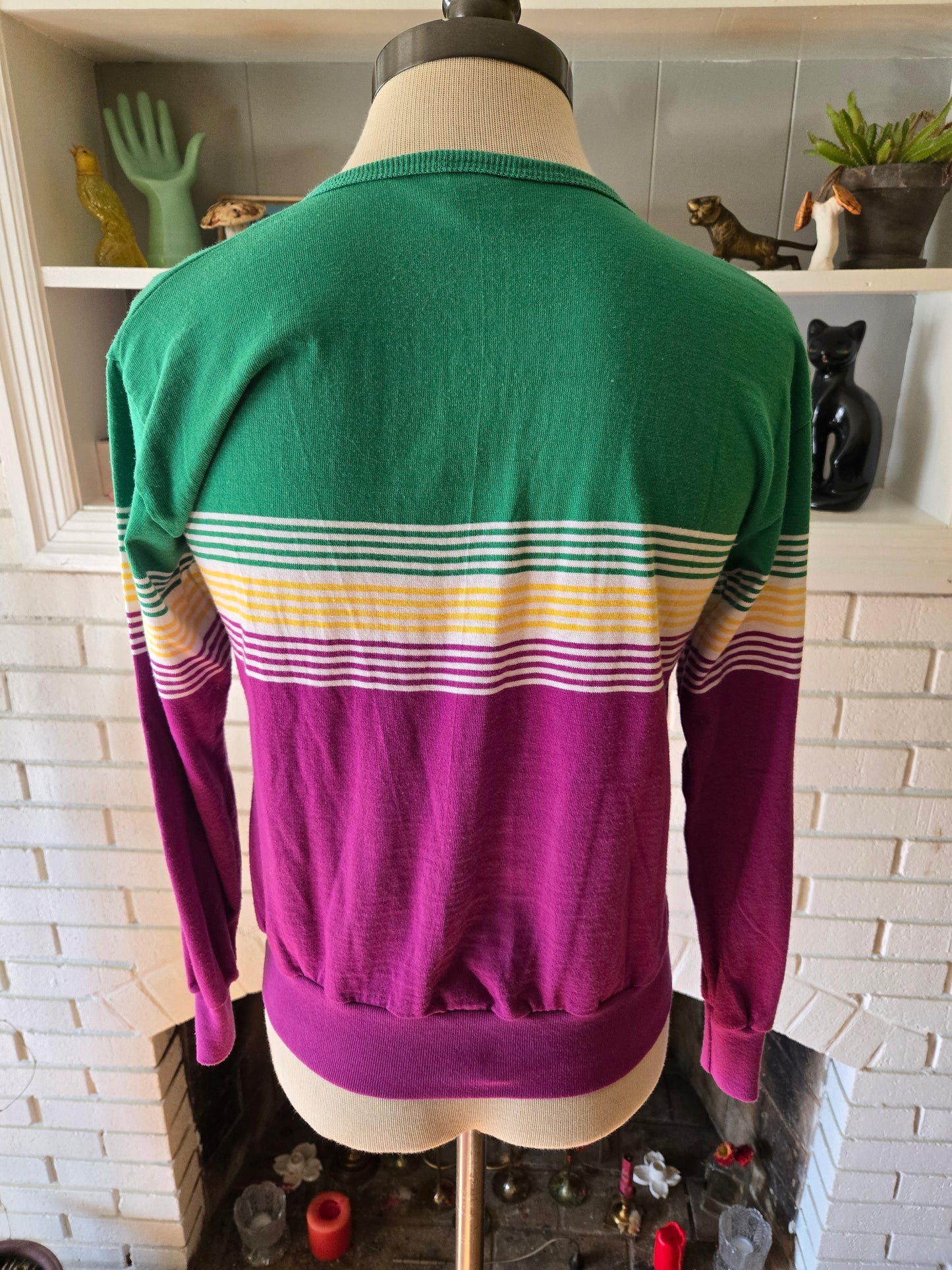 Vintage Long Sleeve Striped Shirt by Doggon'its