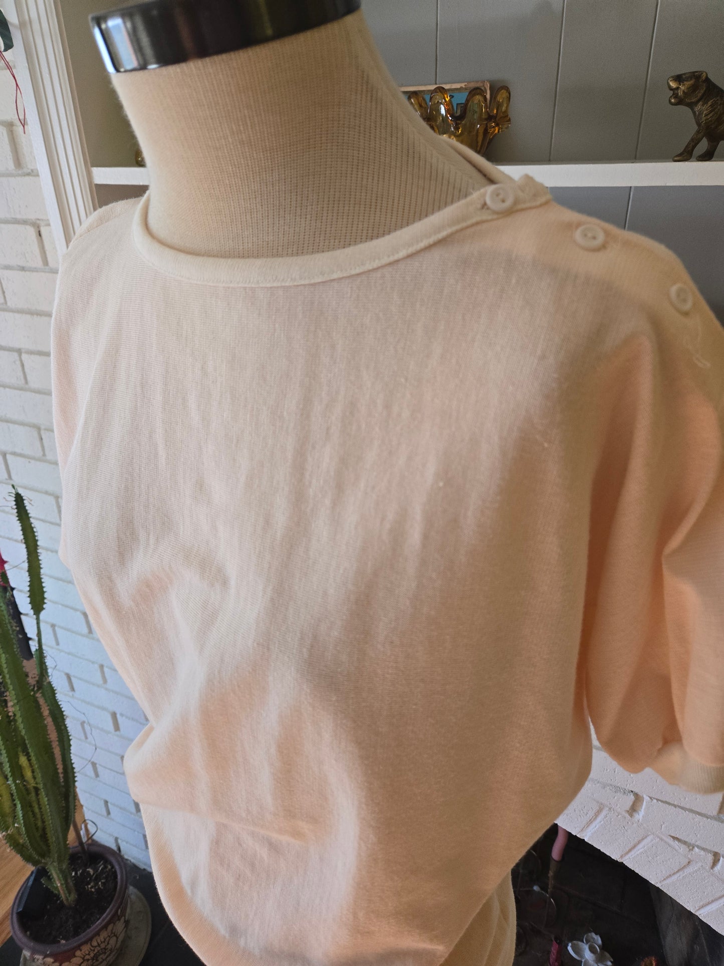 Vintage Short Sleeve Pink Shirt by Donnkenny
