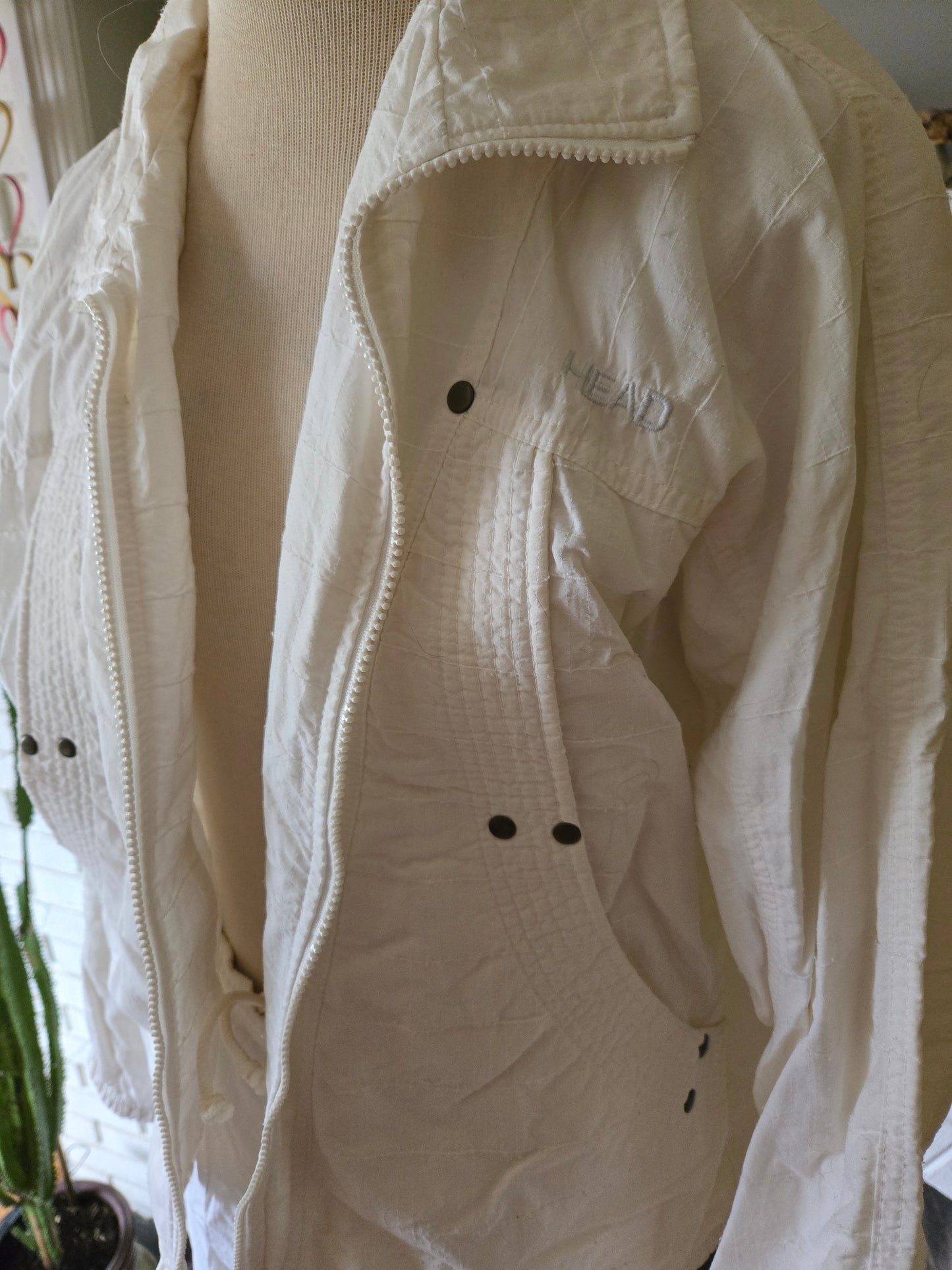 Vintage Long Sleeve Windbreaker Track Suit by Head