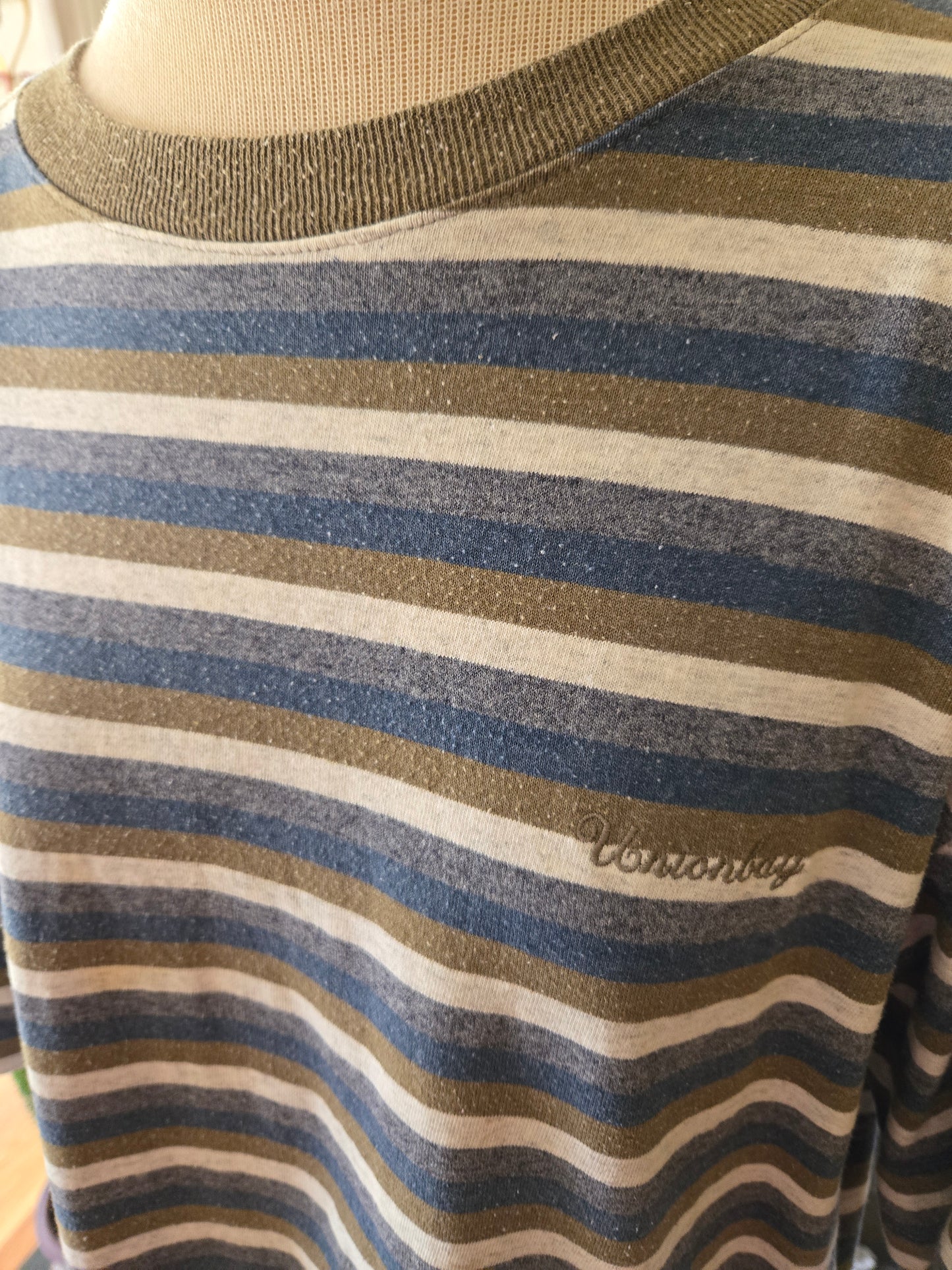 Vintage Short Sleeve Striped Shirt by Union Bay