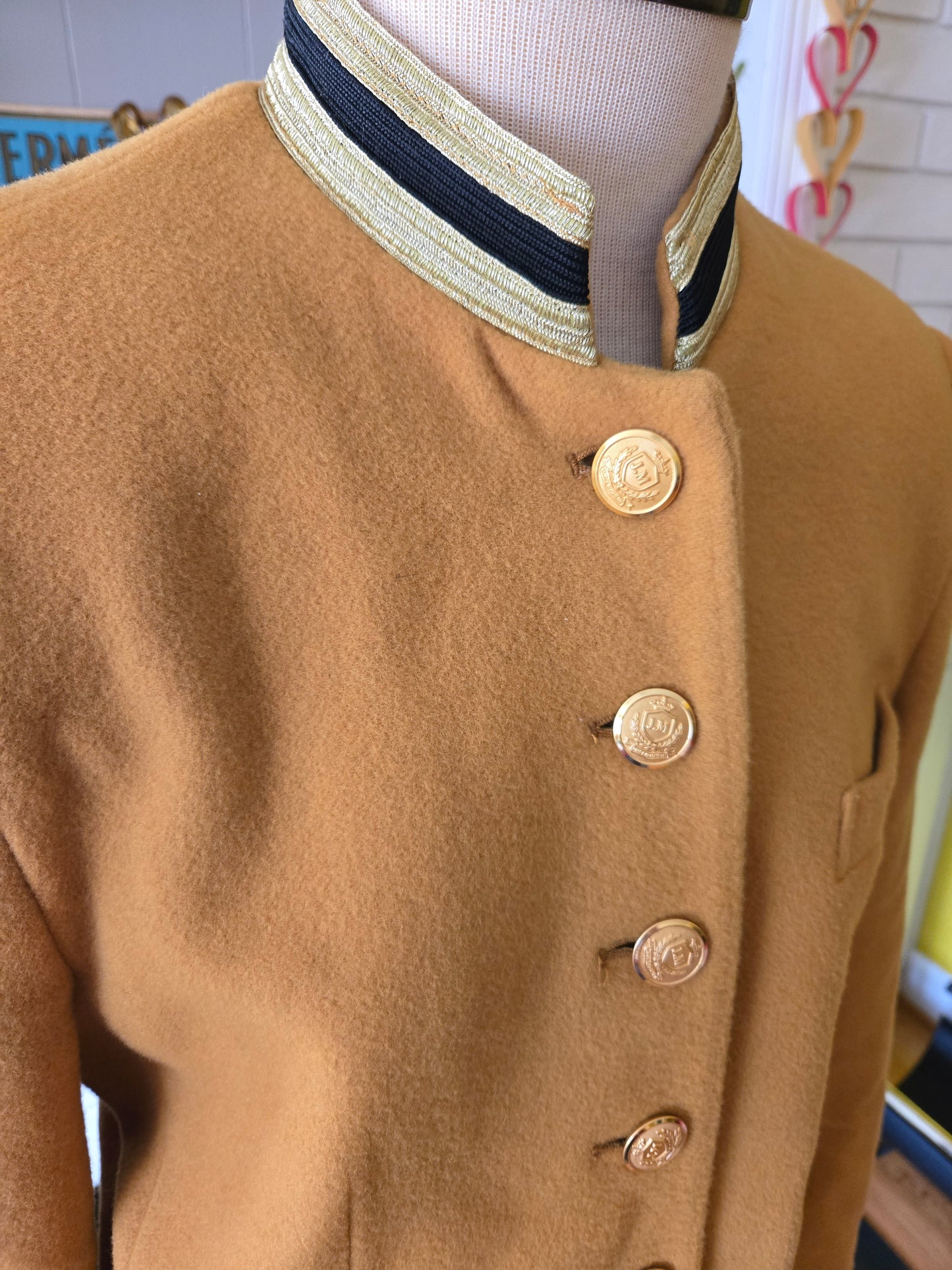 Vintage Wool Jacket by J. McLaughlin for Sanyo