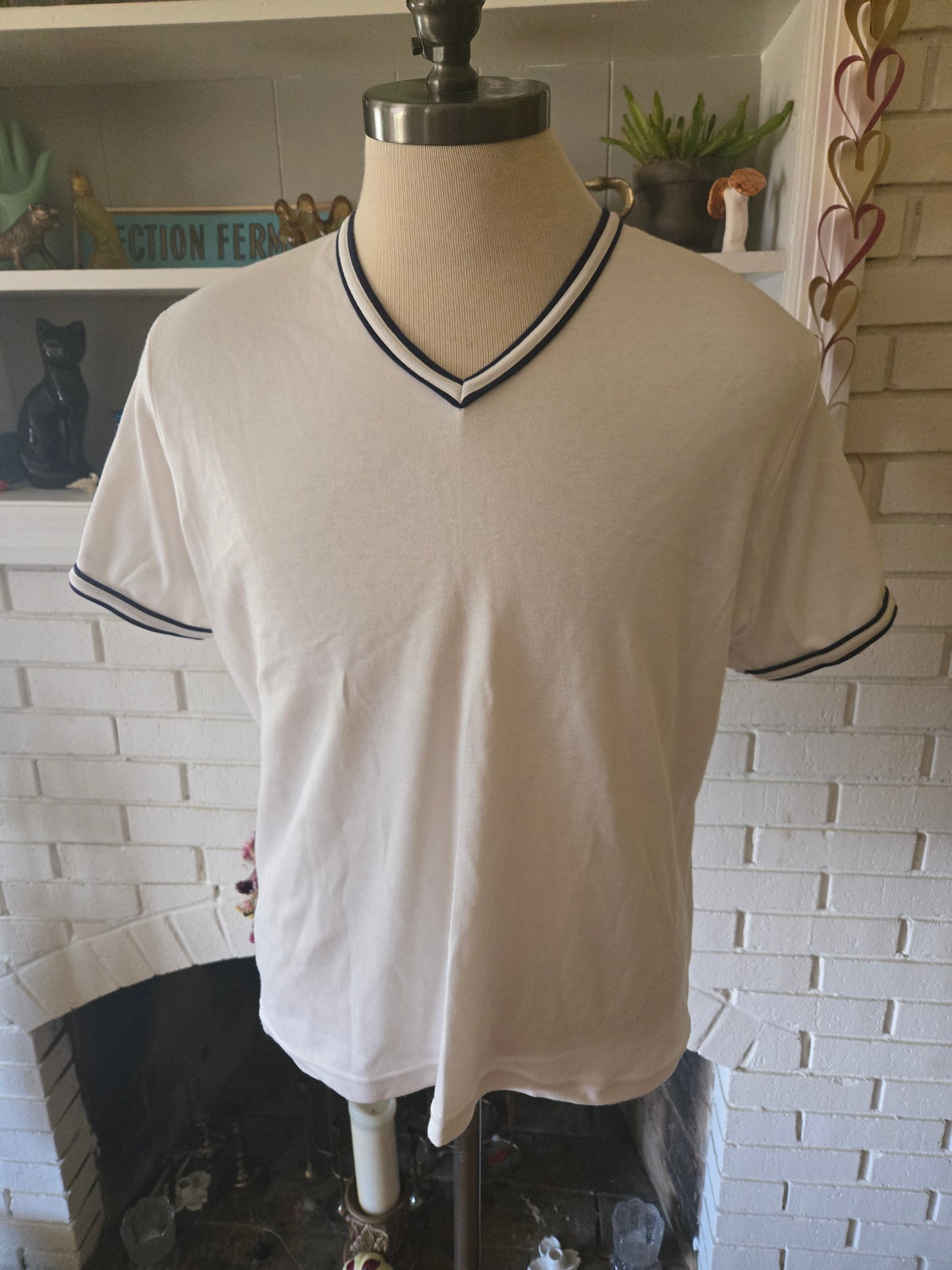 Vintage Vee Neck Shirt by Sears