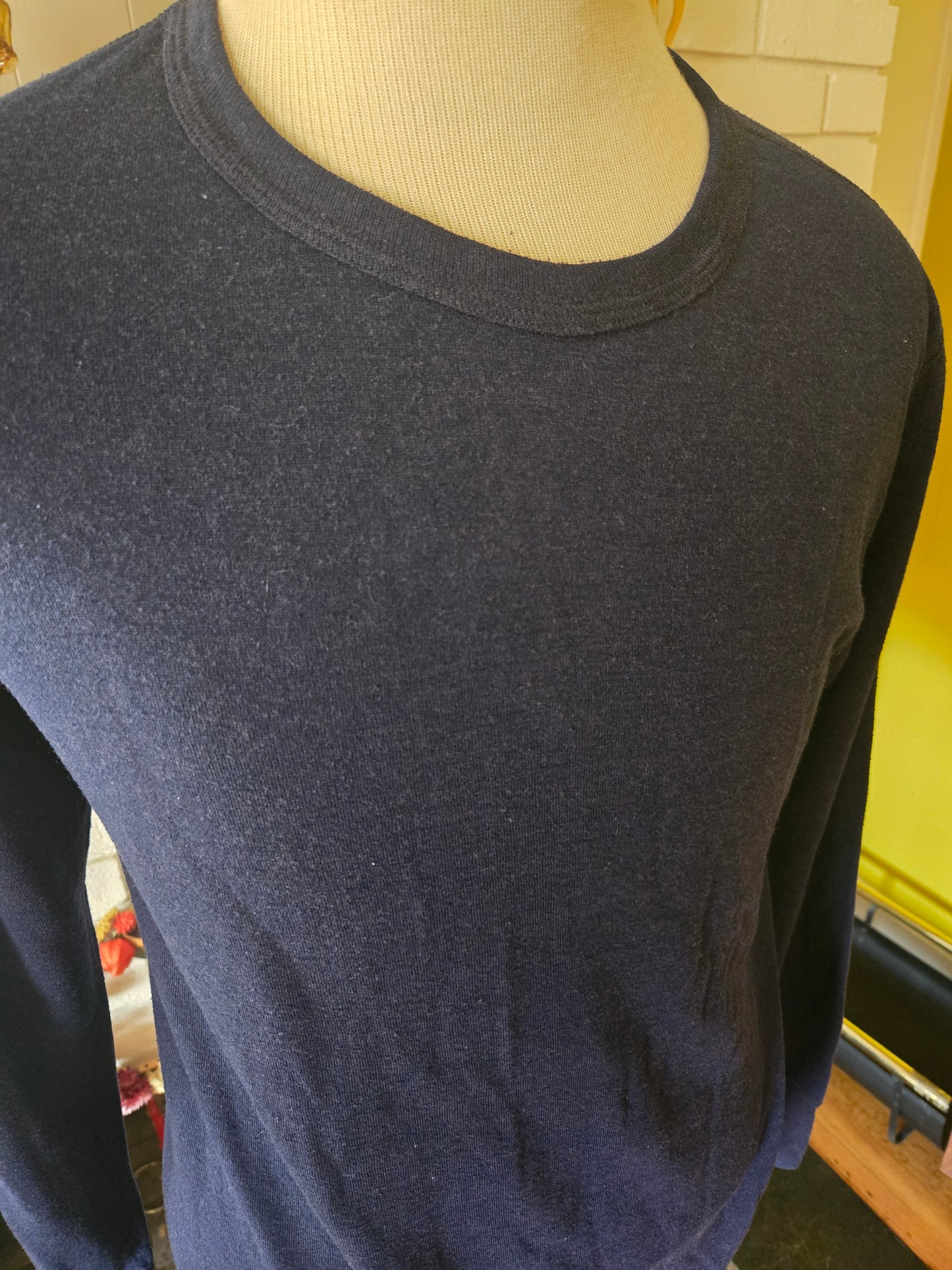 Vintage Long Sleeve Blue Shirt by Duofold