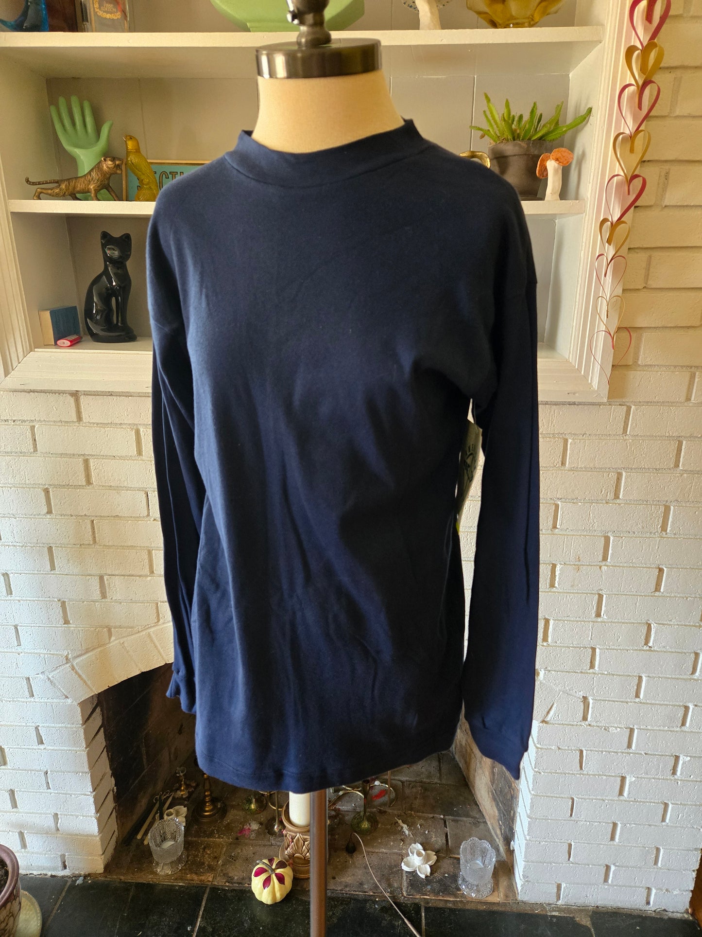 Vintage Long Sleeve Blue Shirt by American Weekend UNWORN!!