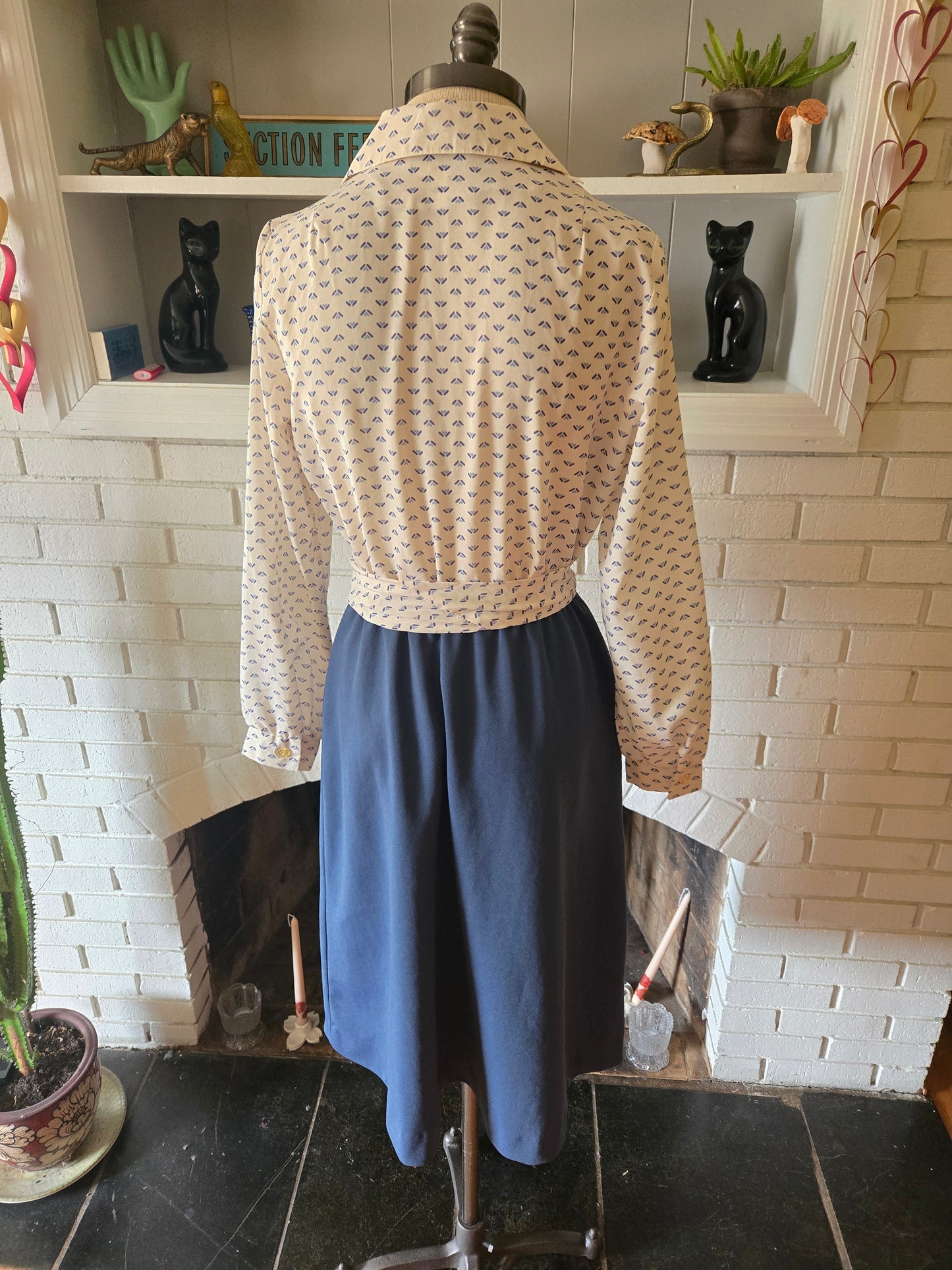 Vintage Long Sleeve Dress by Toby George