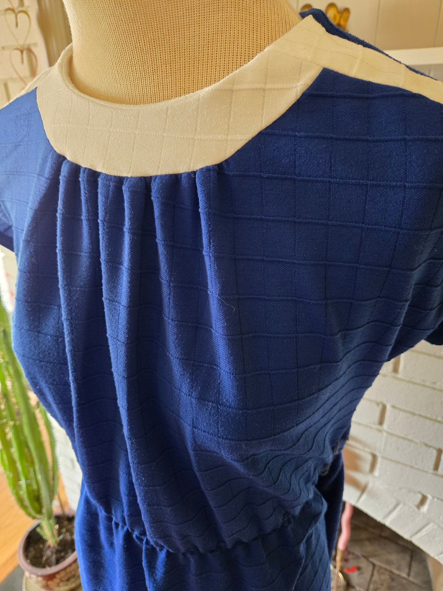 Vintage Sleeveless Blue Dress by Studio Petites