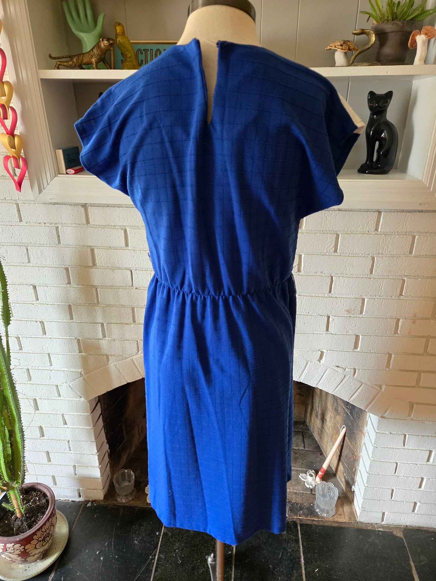 Vintage Sleeveless Blue Dress by Studio Petites
