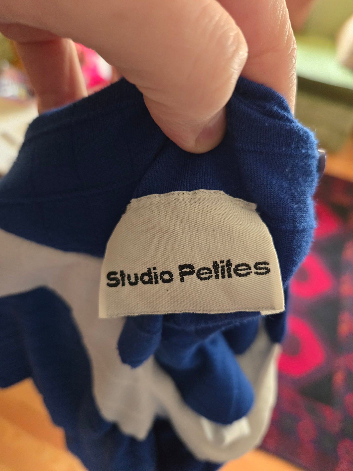 Vintage Sleeveless Blue Dress by Studio Petites