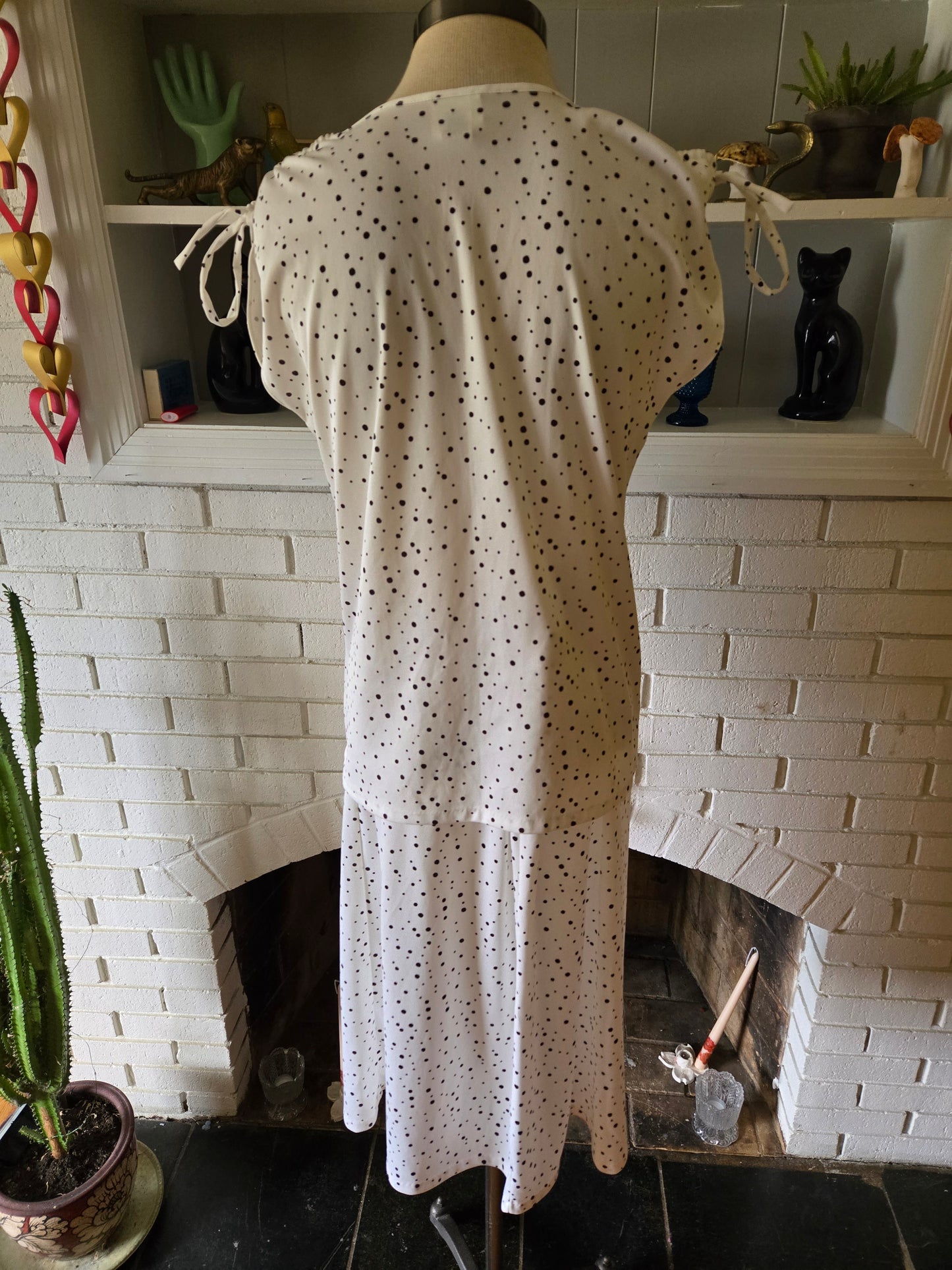 Vintage Two Piece Skirt Set by Beeline