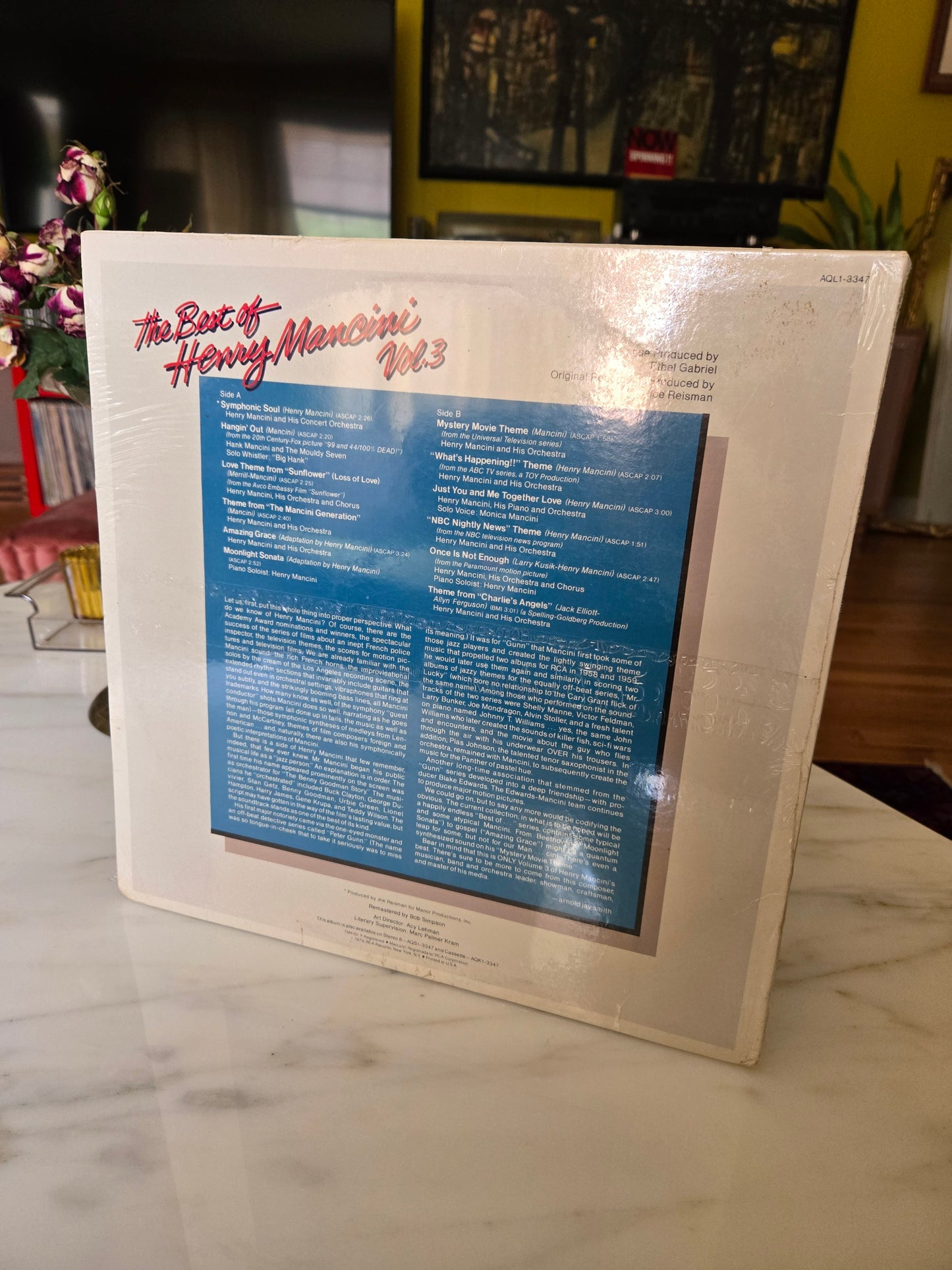 The Best of Henry Mancini Vol. 3 Vinyl Record UNOPENED!