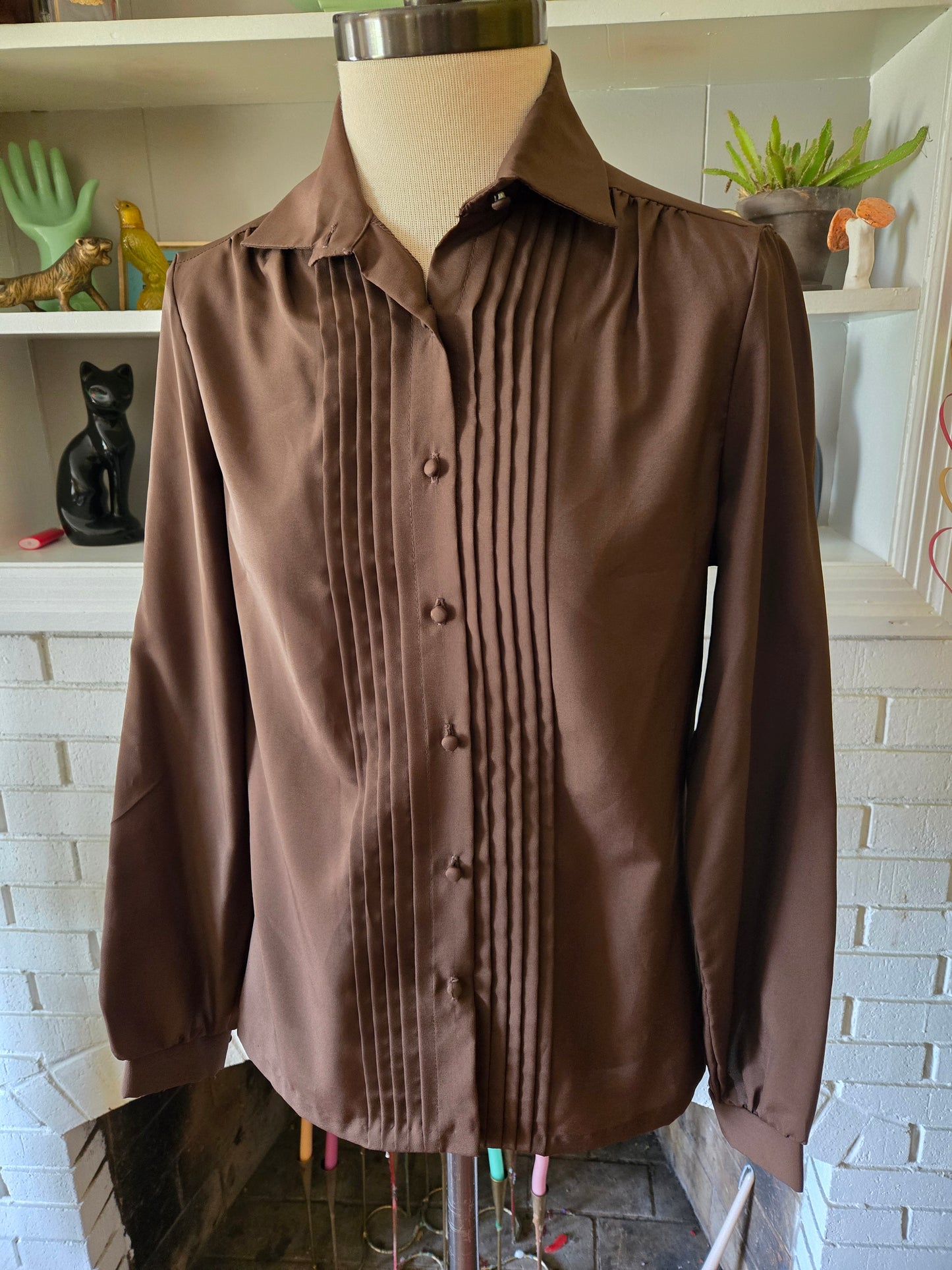 Vintage Long Sleeve Blouse by Arianne