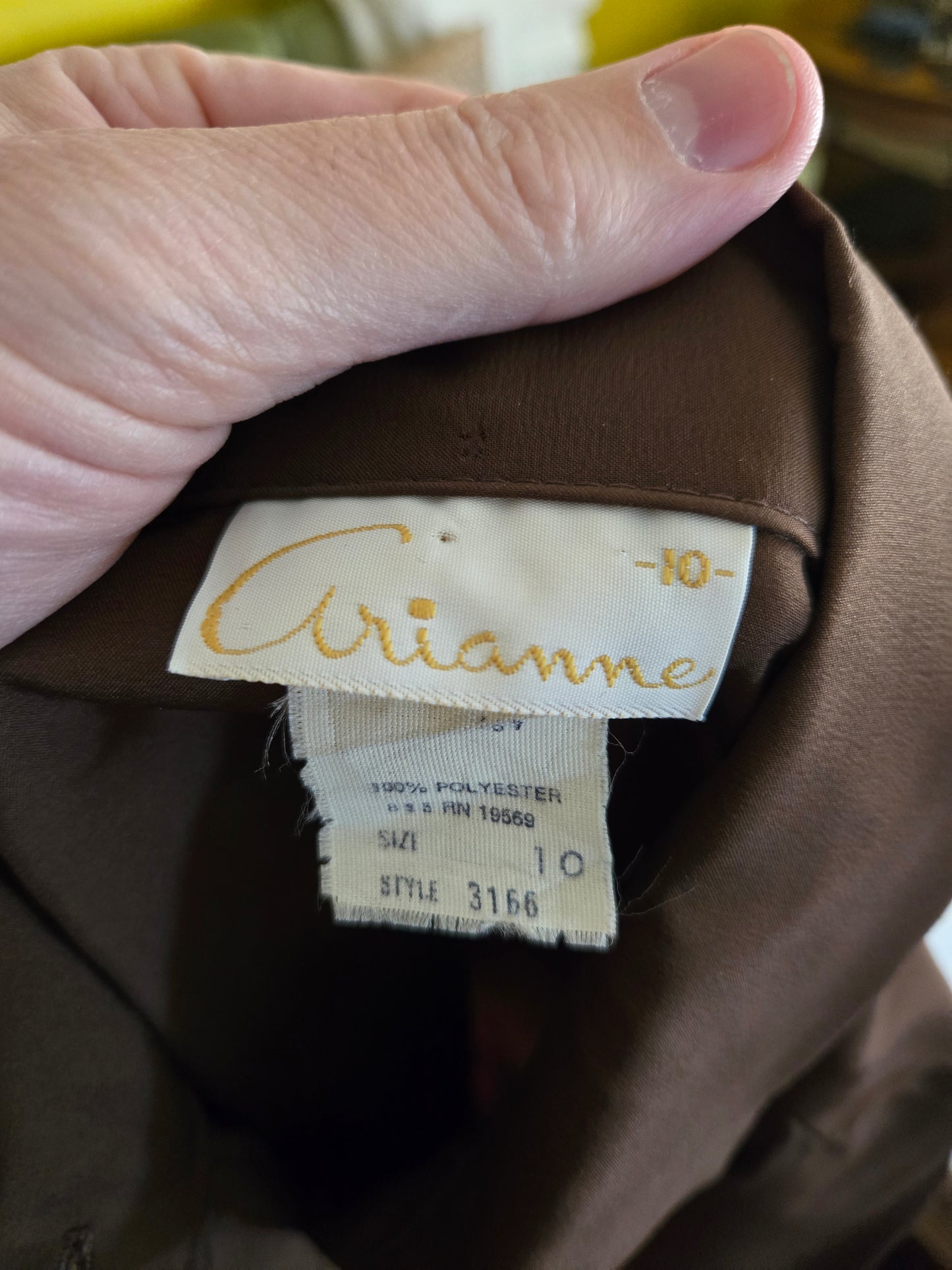 Vintage Long Sleeve Blouse by Arianne