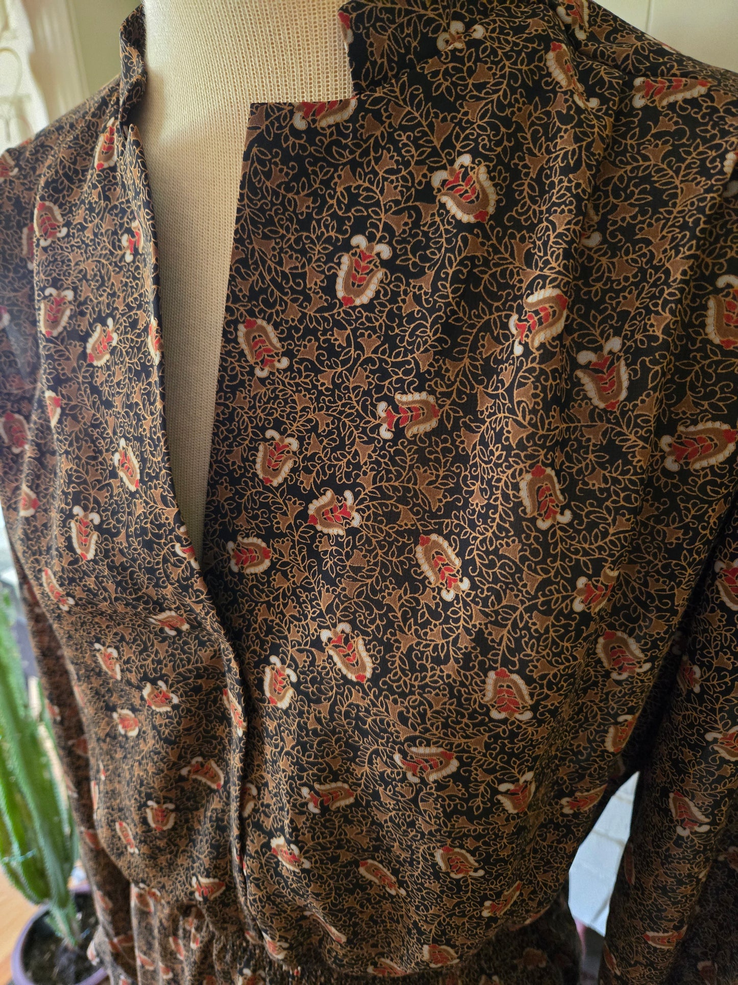 Vintage Long Sleeve Dress by Castleberry Studio