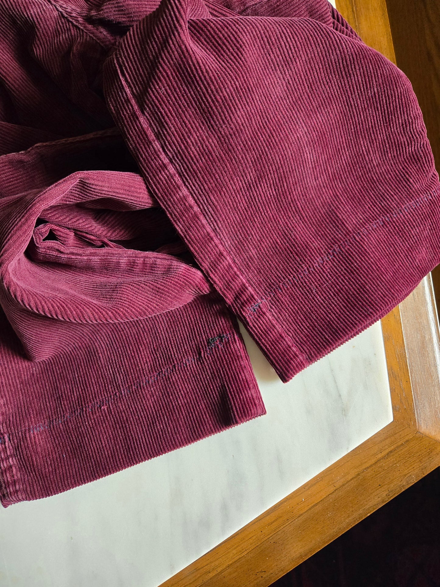 Vintage Maroon Corduroy Pants by Brittania