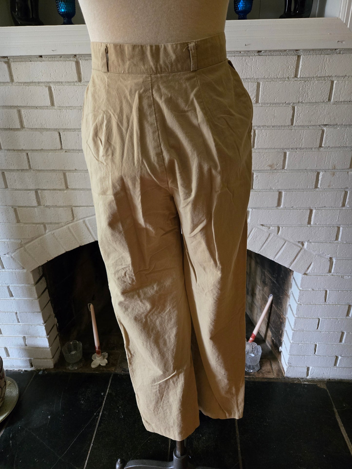 Vintage Light Khaki Pants by Cliffhanger